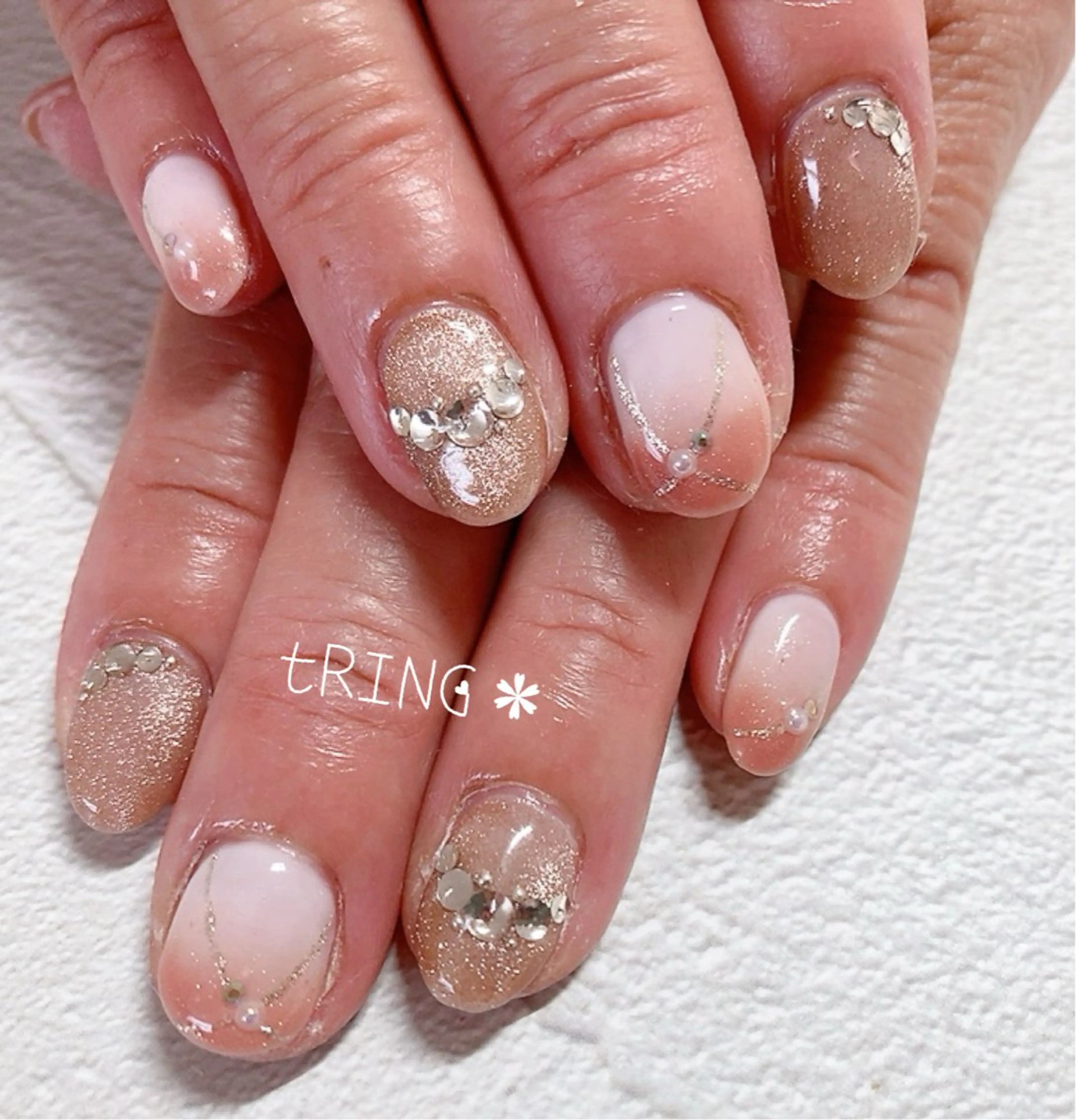 ネイル ハンドネイル tRING* しいの木台のネイルデザイン