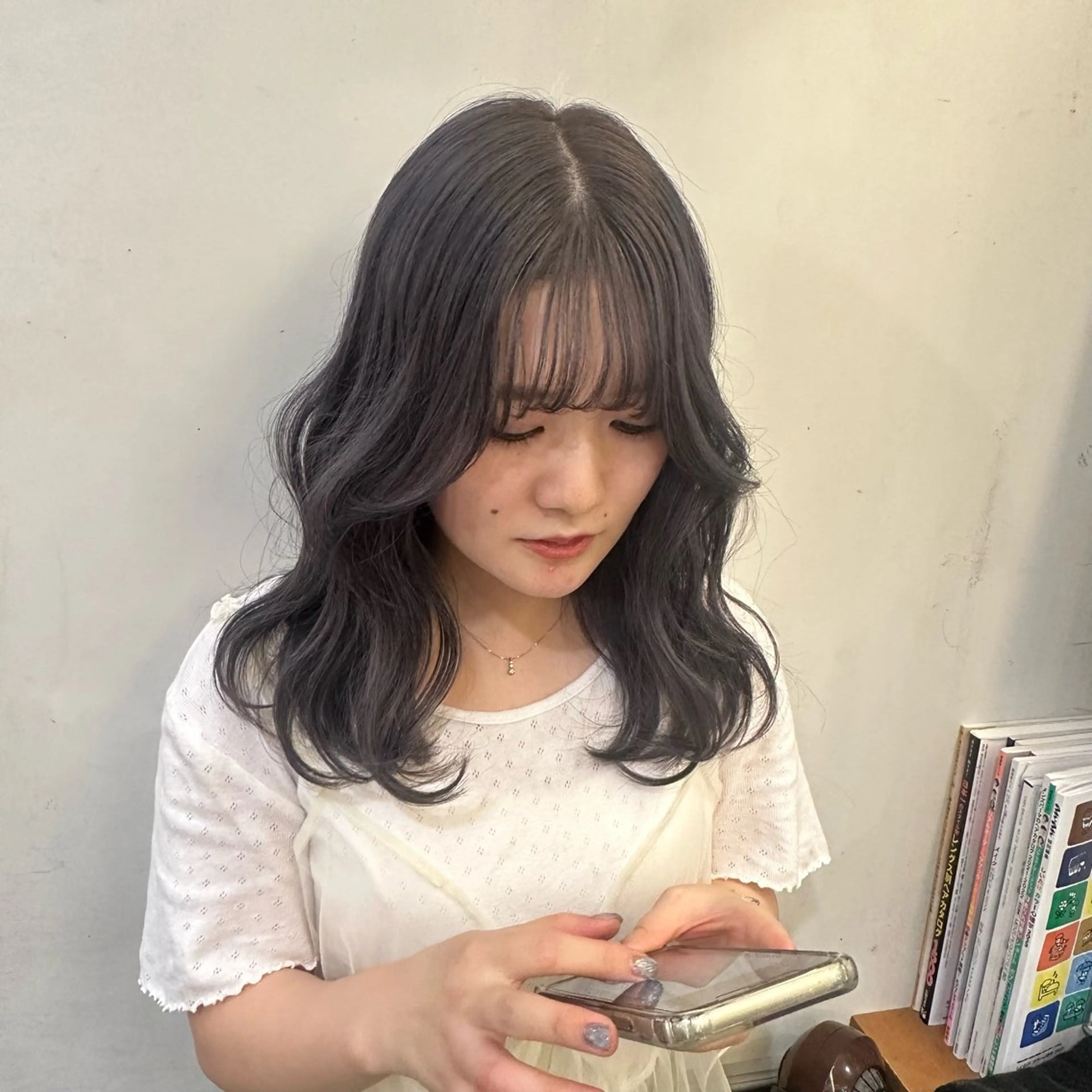 セミロング 柔らかbeige /chinari❤︎のヘアスタイル