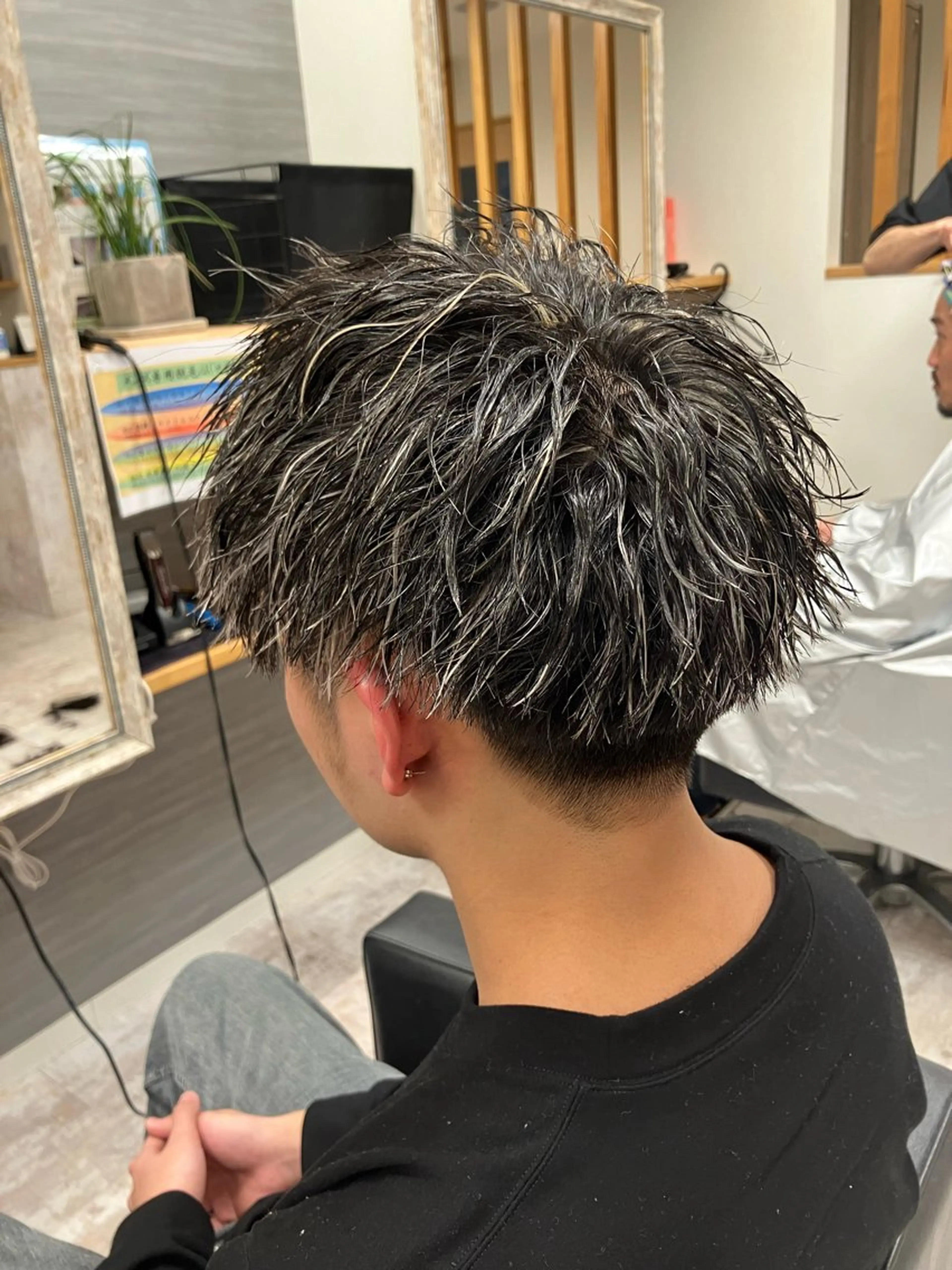 パーマ メンズ カット ヘアカラー パーマ メンズ特化/パーマ/ フェードWATARUのヘアスタイル