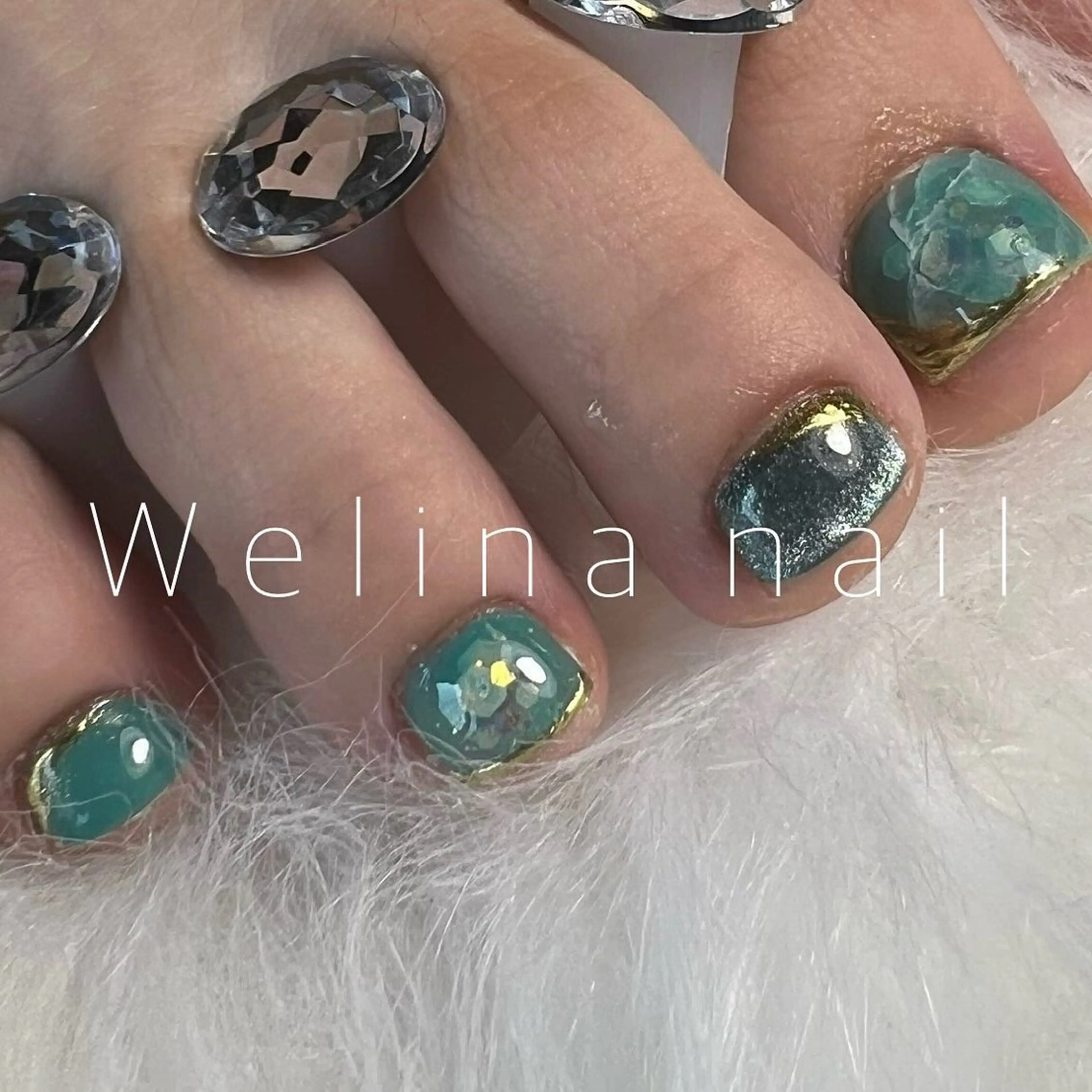 フットネイルの写真