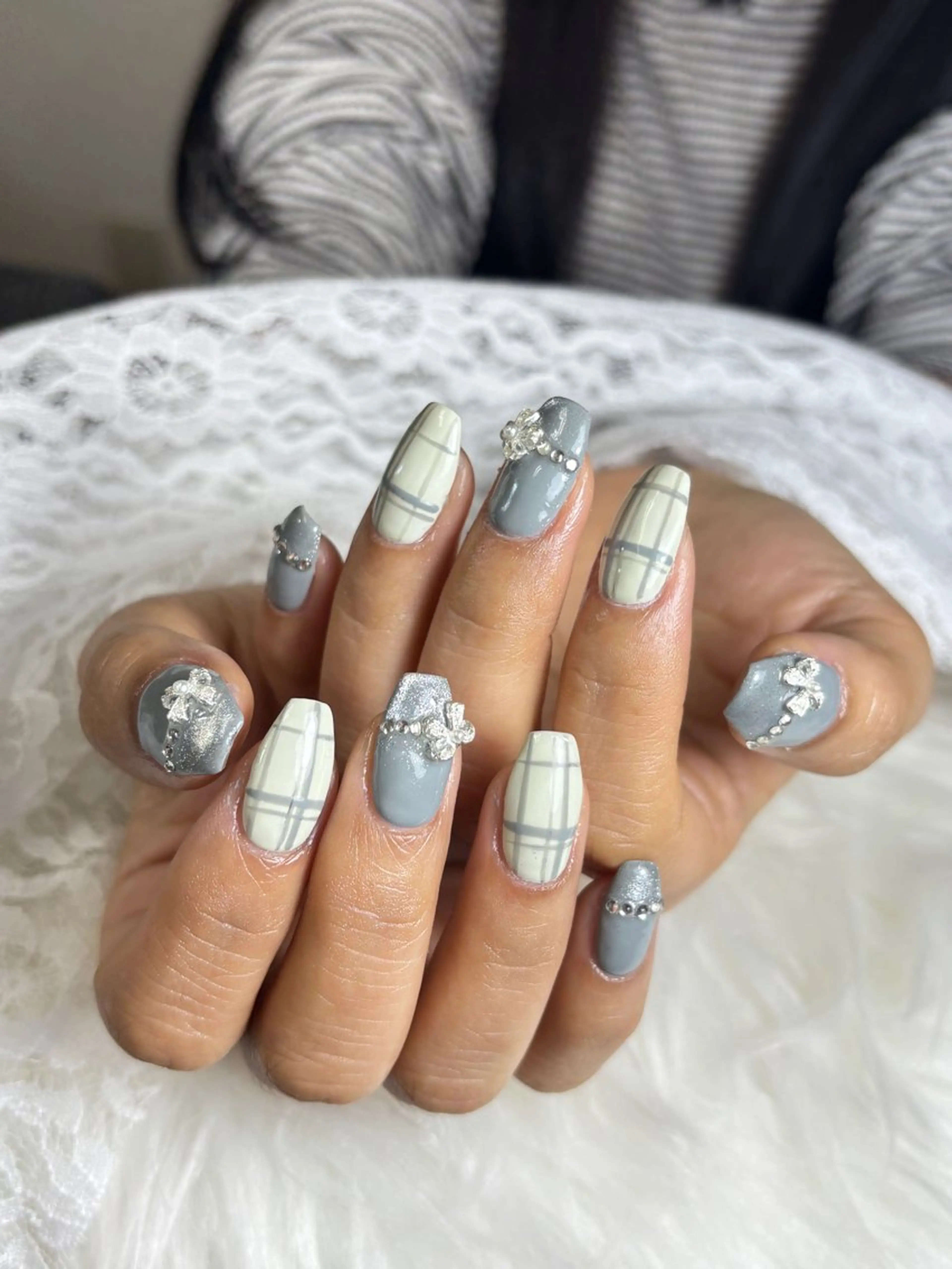 ネイル チークネイル 桜ネイル 長さ出し フットネイル ジェルネイル ハンドネイル XIINH NAIL SALONのネイルデザイン