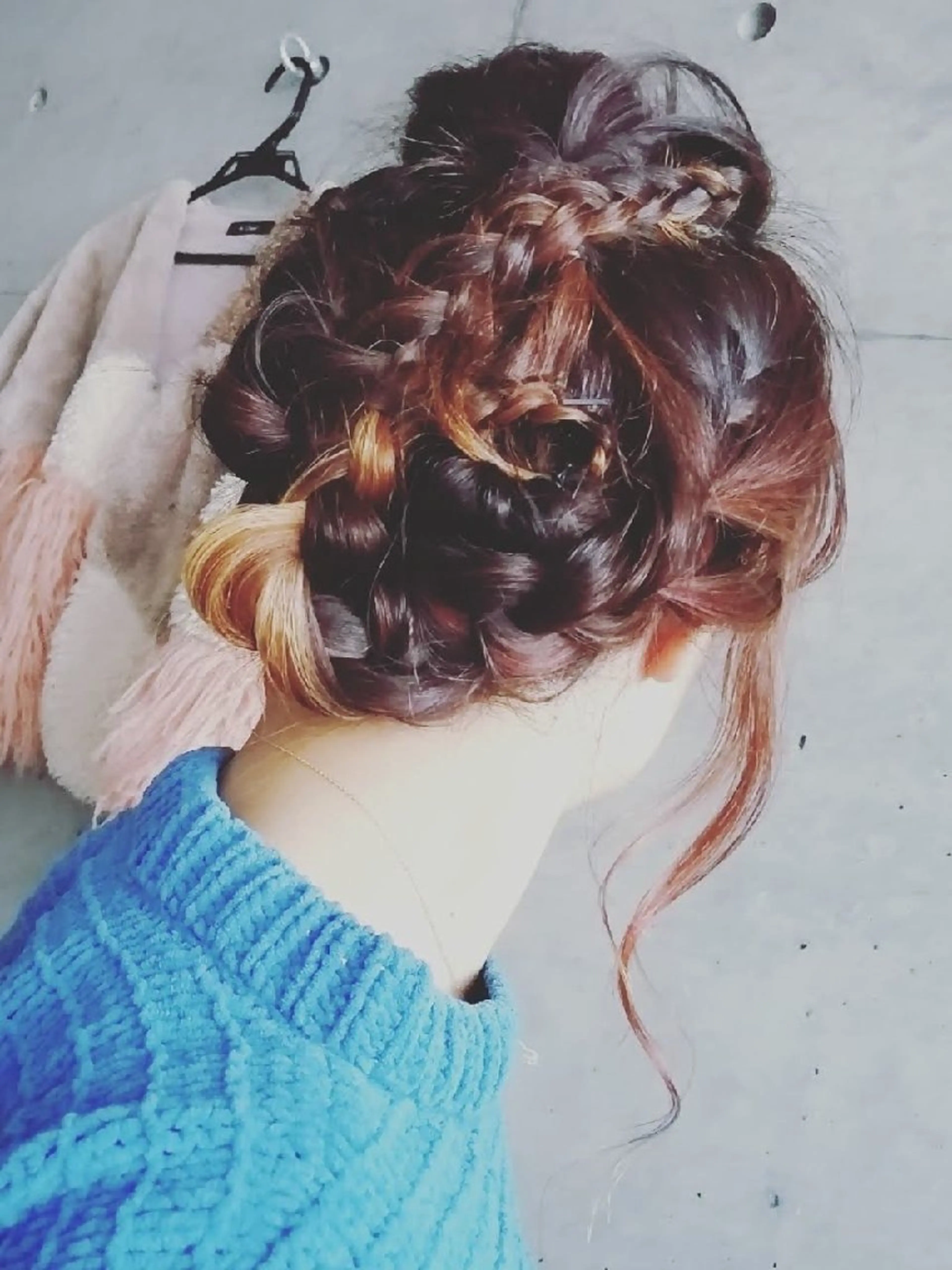 ロング ヘアアレンジ Fucai tomocoのヘアスタイル