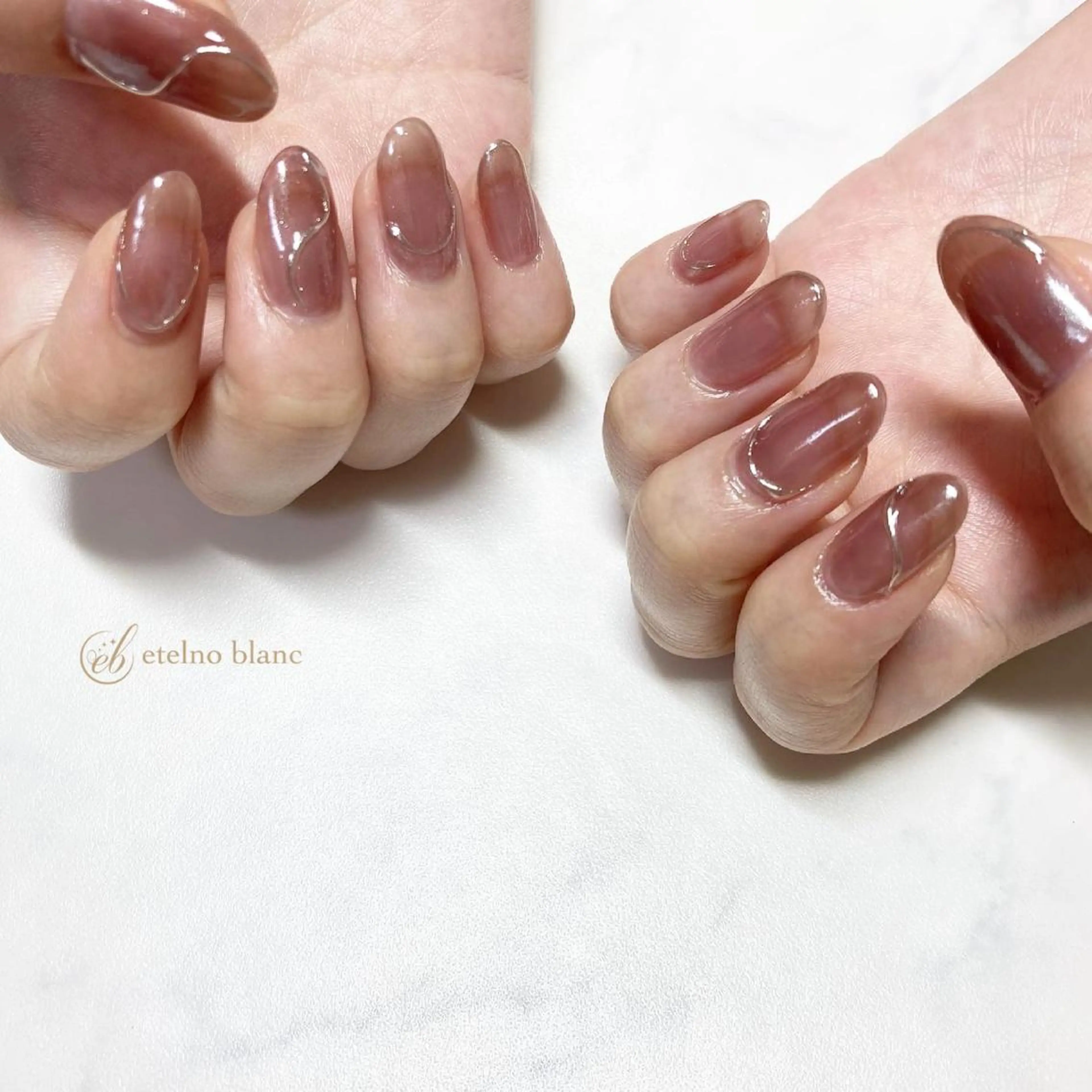 ネイル etelno blanc中目黒のネイルデザイン
