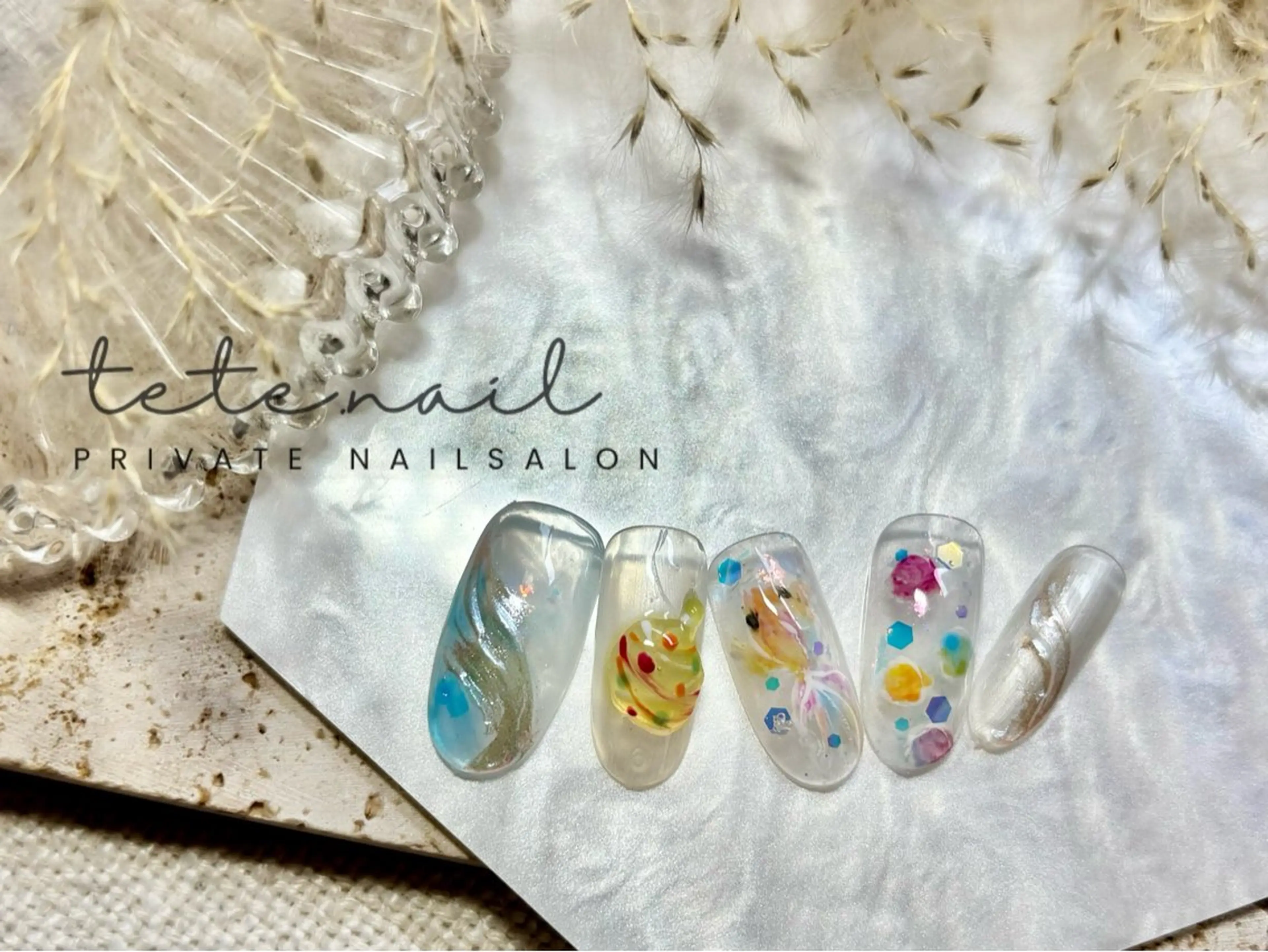 ネイル ハンドネイル tete. nailのネイルデザイン
