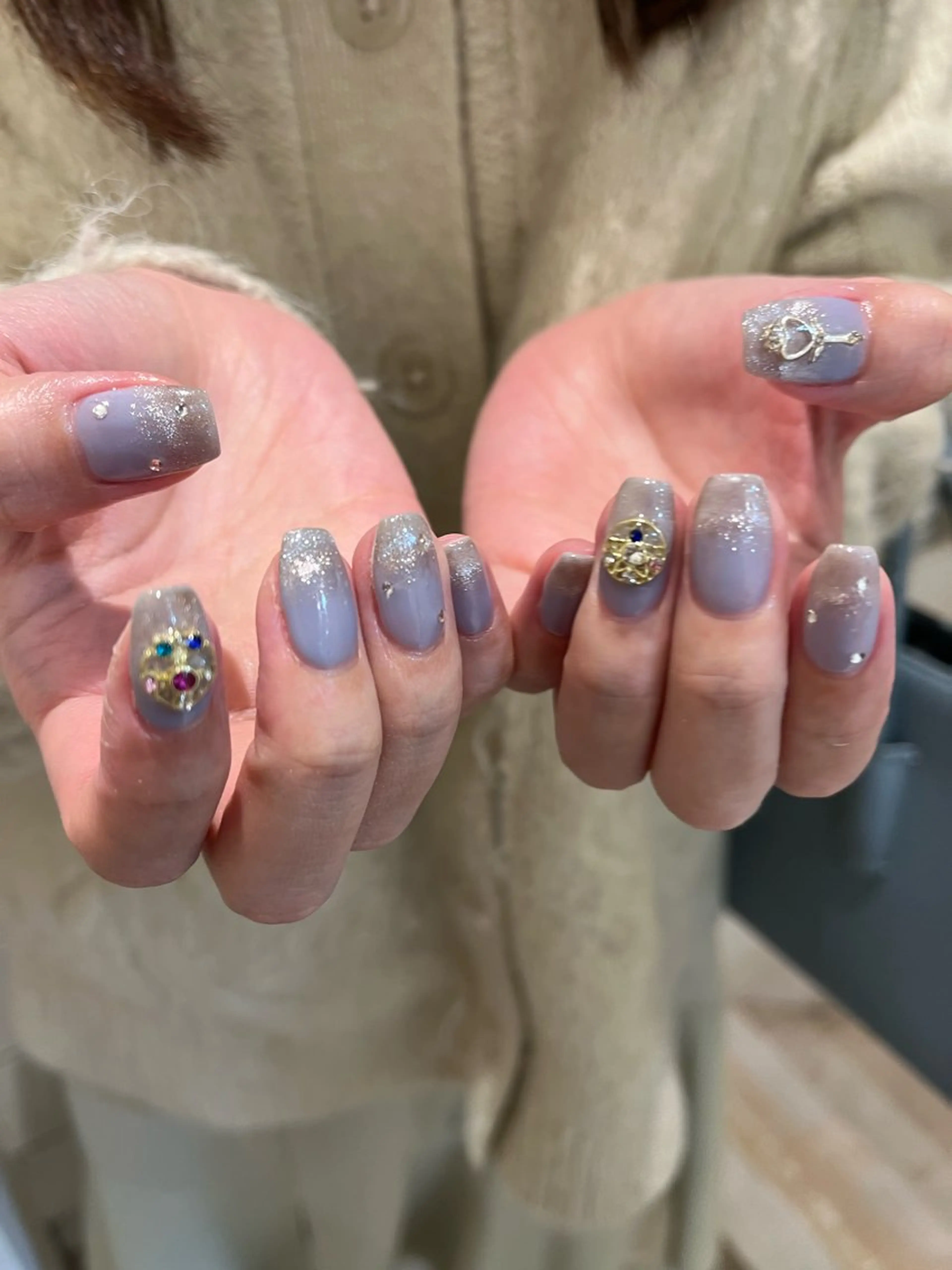 ネイル フレンチネイル ハンドネイル Momone /渋谷/パラジェルのネイルデザイン