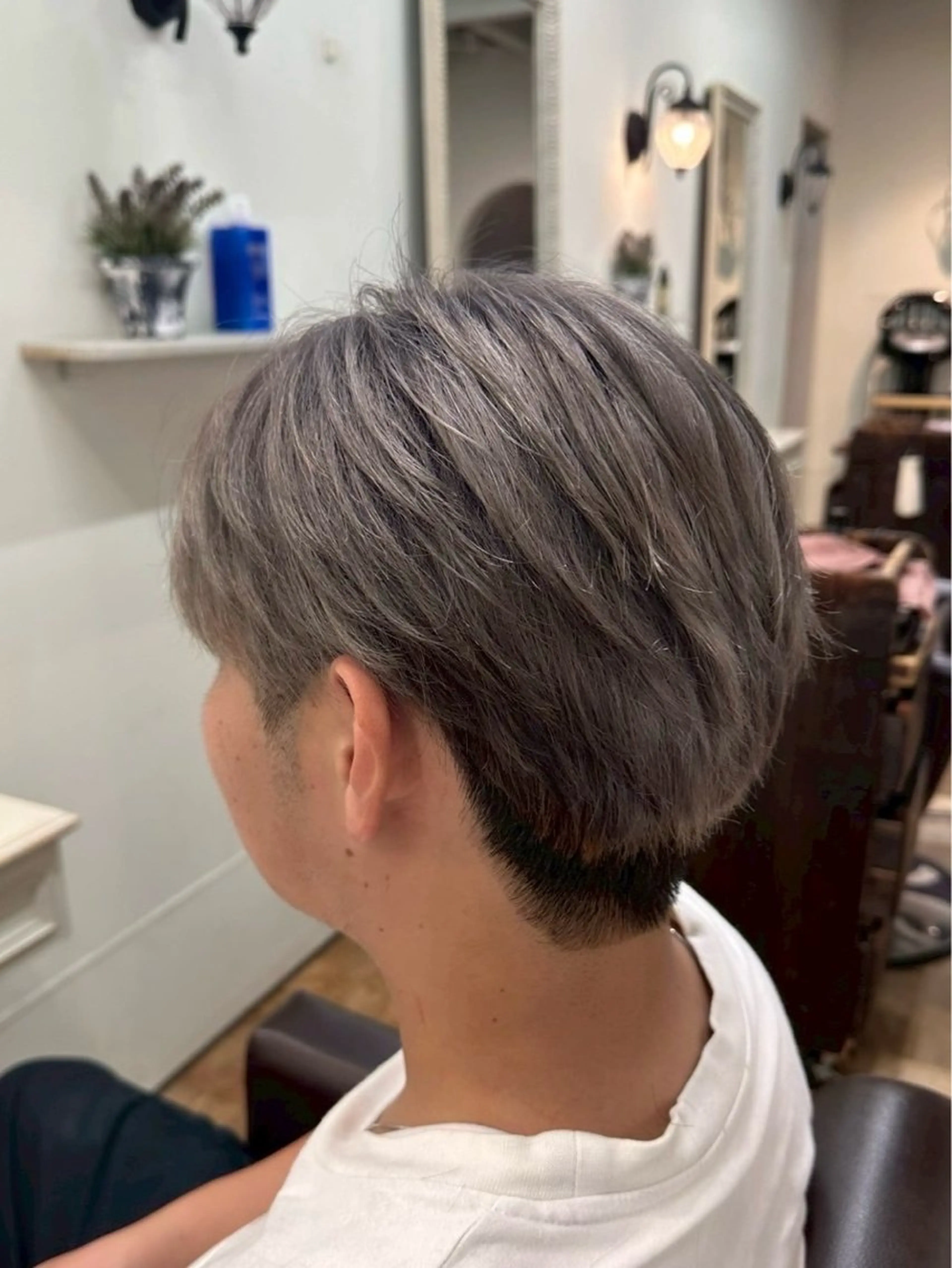 ショート メンズ ヘアカラー 南草津/レイヤー/ ゴトウのヘアスタイル