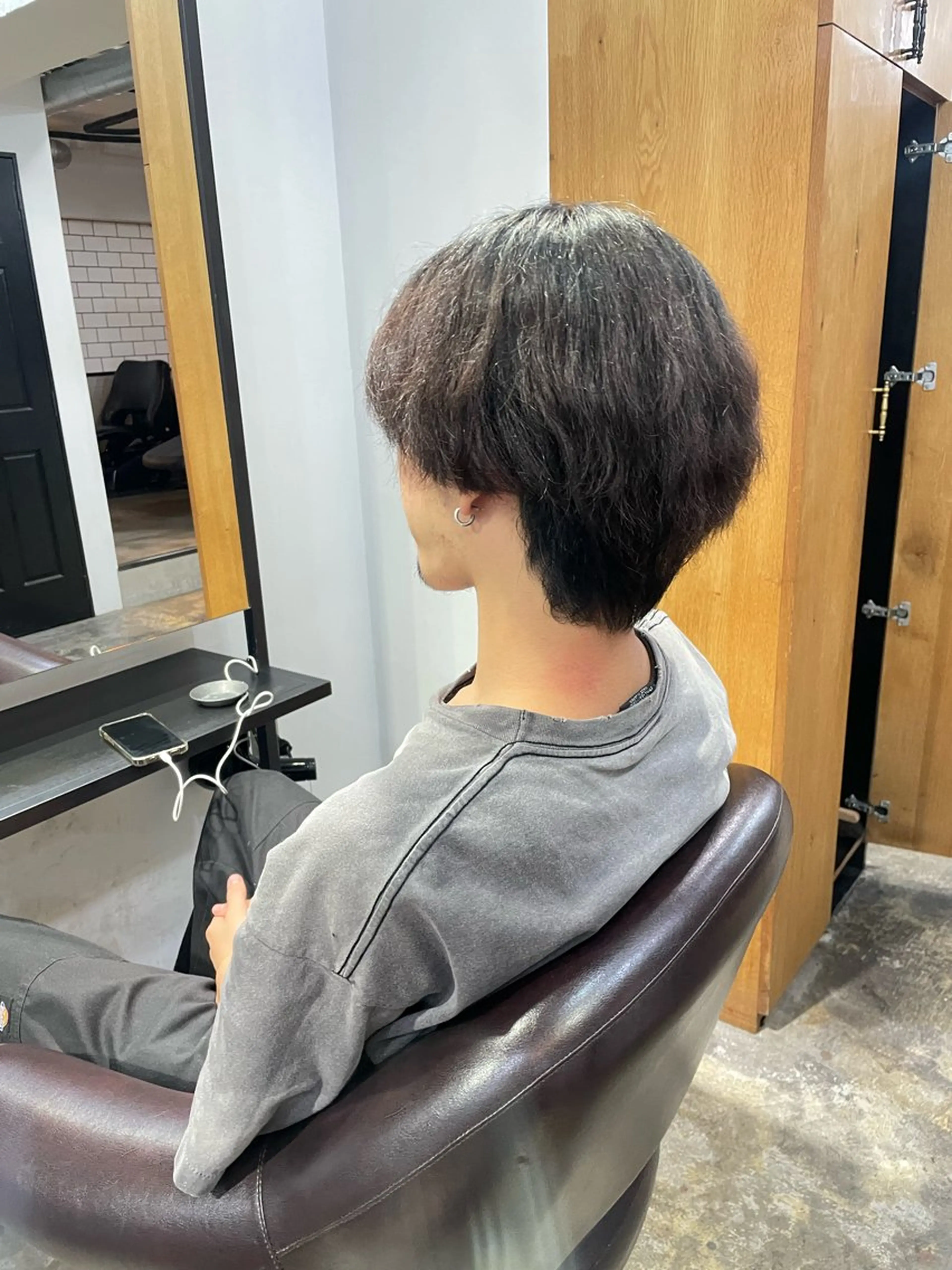 メンズ カット astar所属・kotono🪿 透明感カラーのヘアスタイル