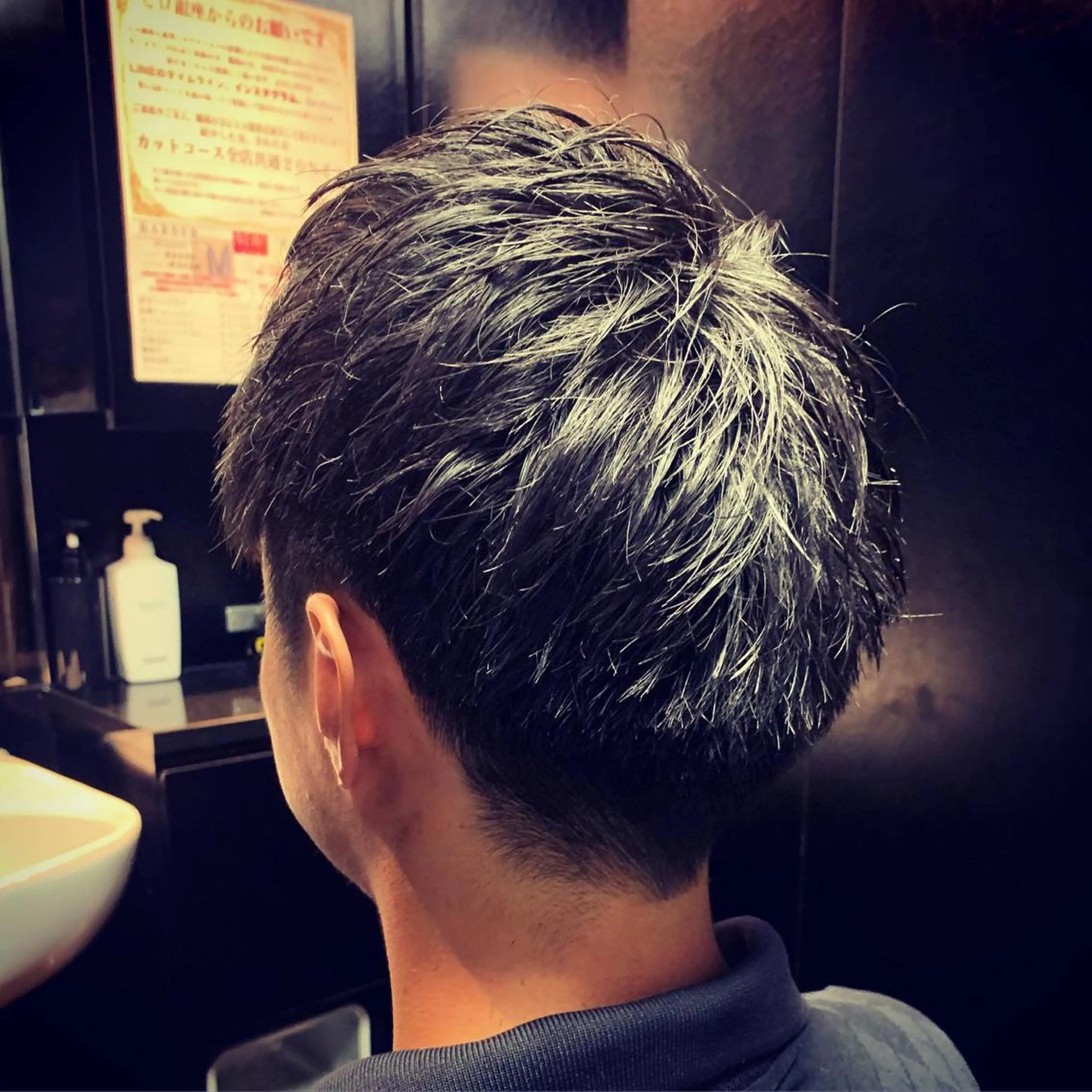 ショート メンズ HIROGINZA ヒロ銀座 青山所属・マツオ リュウホウ🐉のヘアスタイル