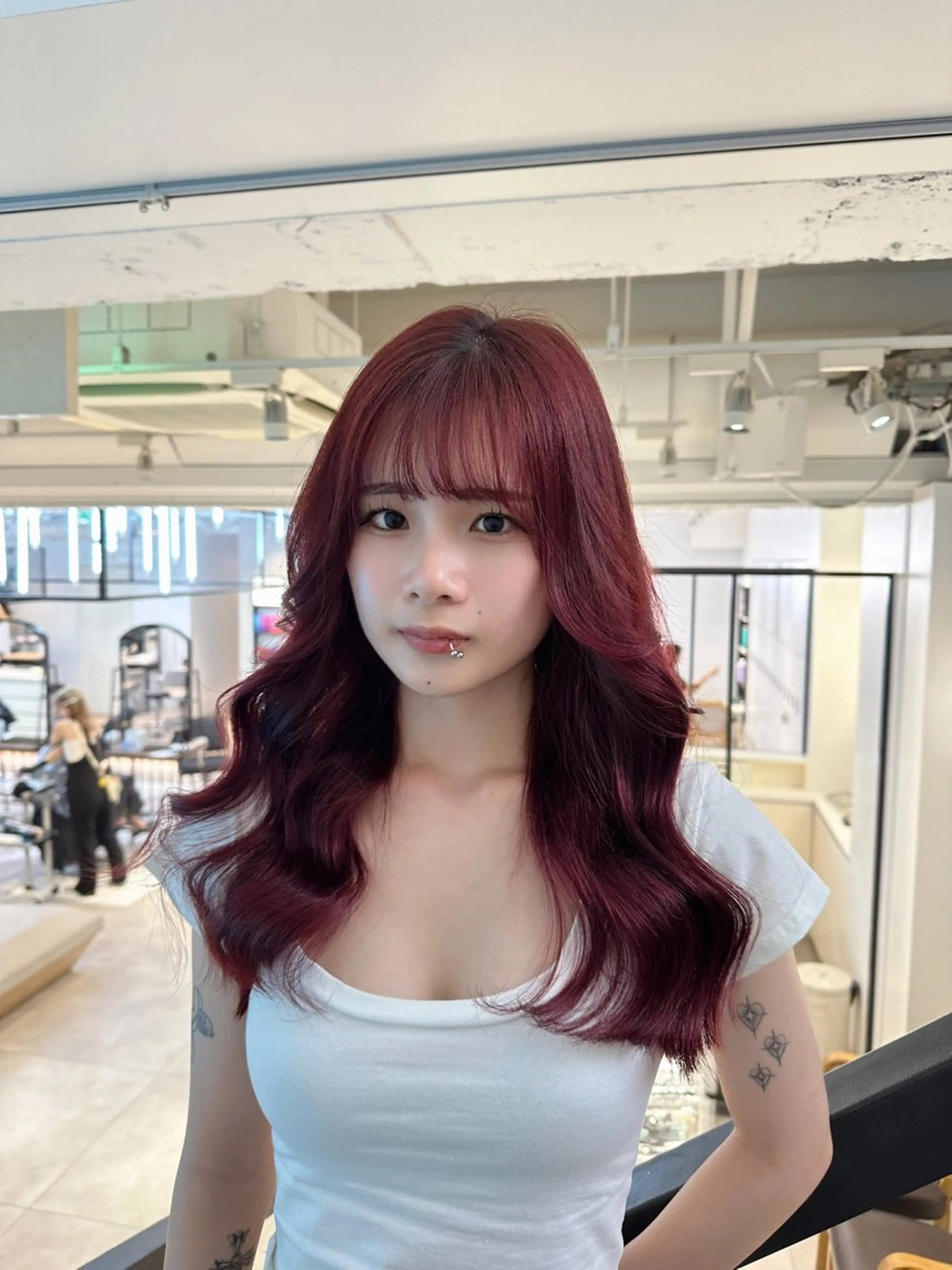 カラー ヘアカラー ハイトーン特化 pepe🎀のヘアスタイル