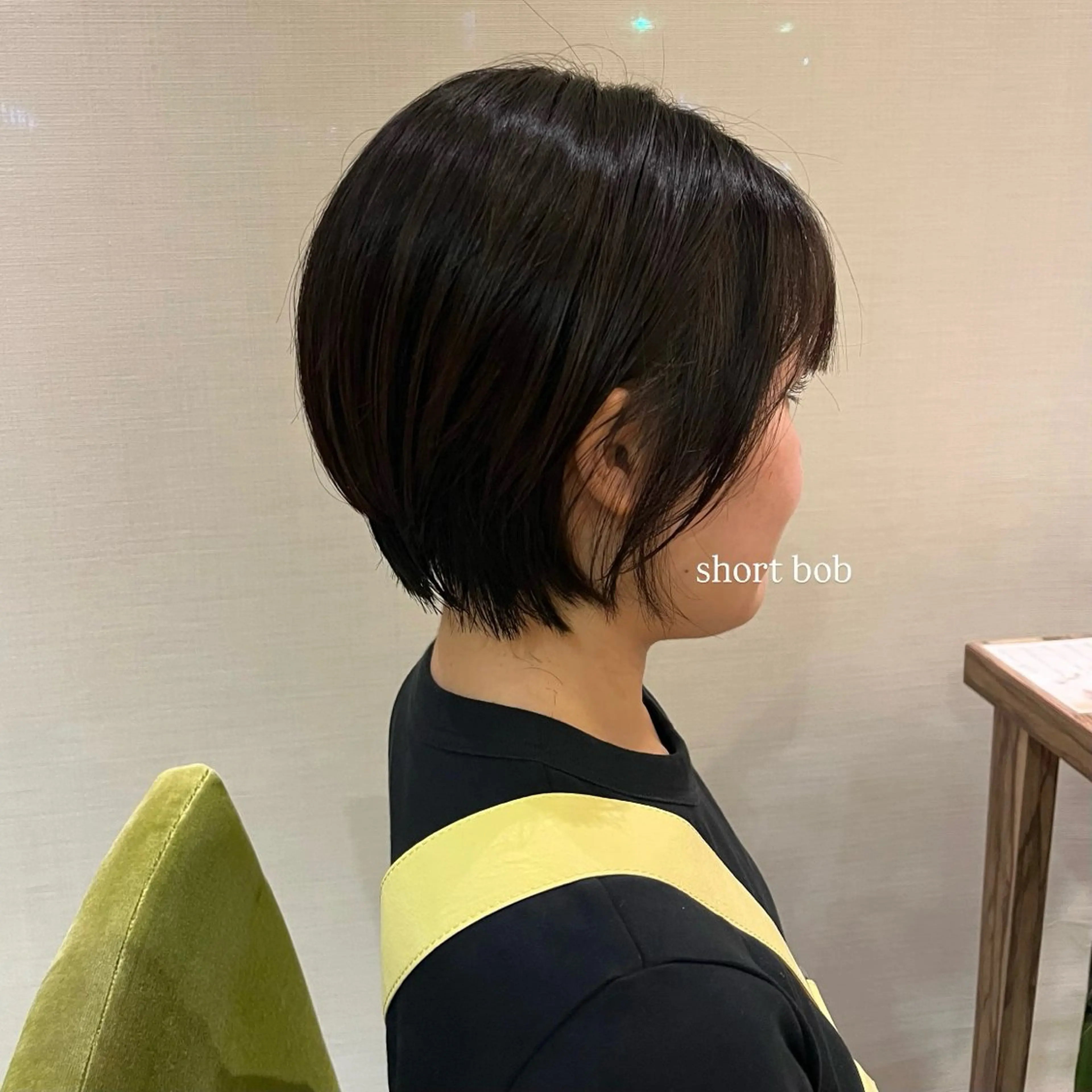 レディースショートカット(ボブ、メンズ不可、当日予約要相談)の写真