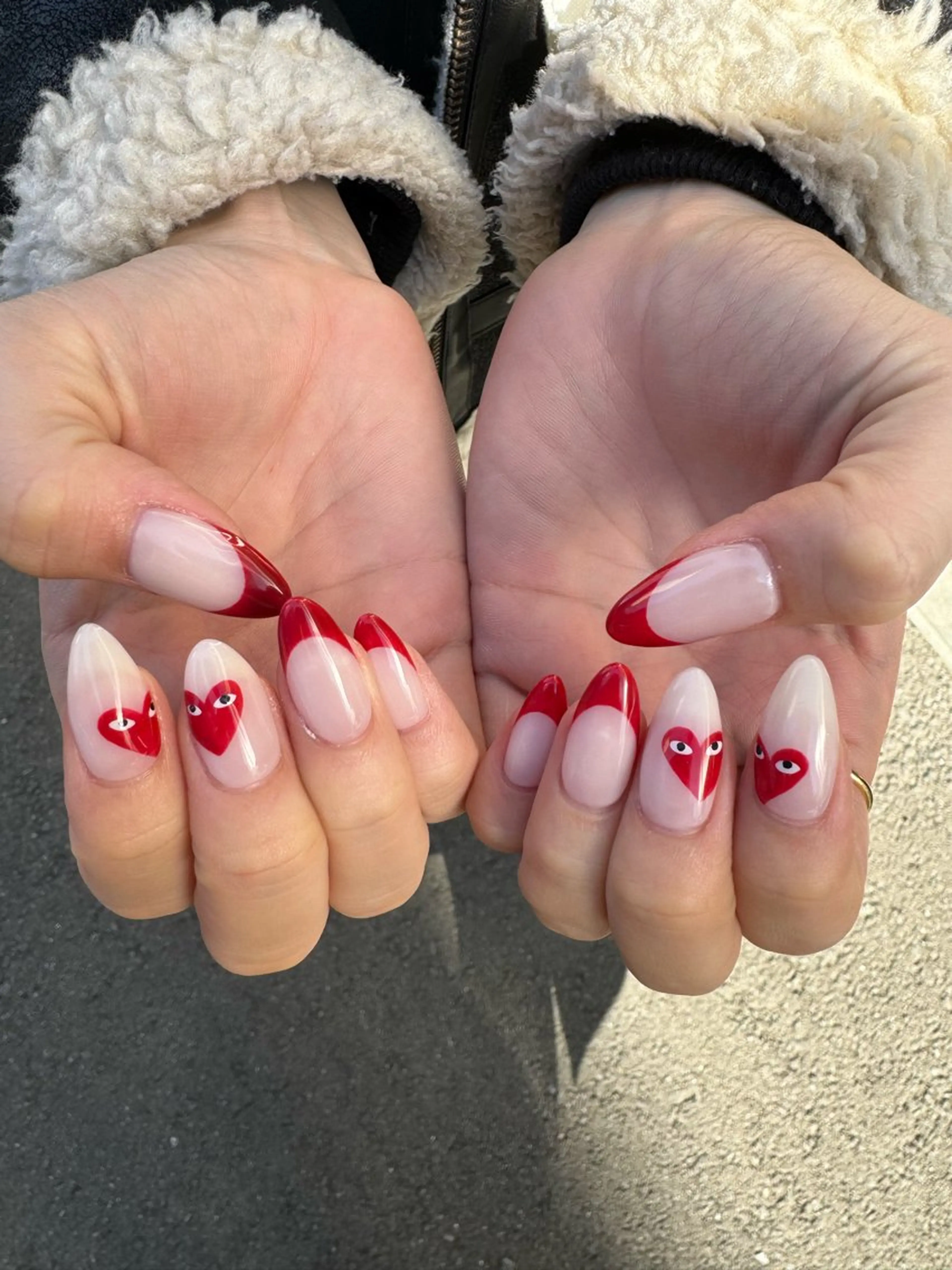 ネイル アートネイル フレンチネイル ワンカラーネイル MH_ Nailのネイルデザイン