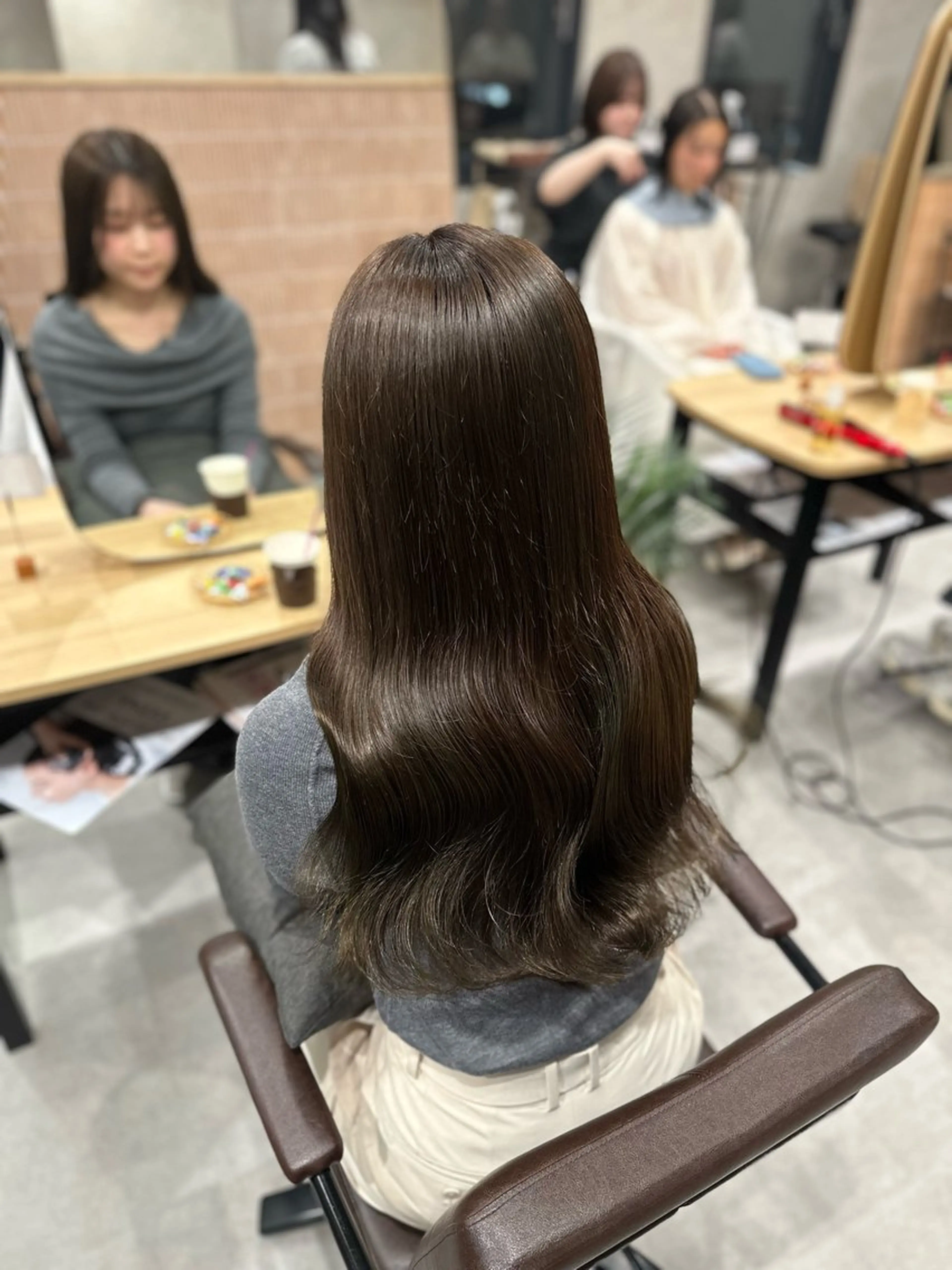 セミロング カット ヘアカラー トリートメント hayato / 梅田のヘアスタイル