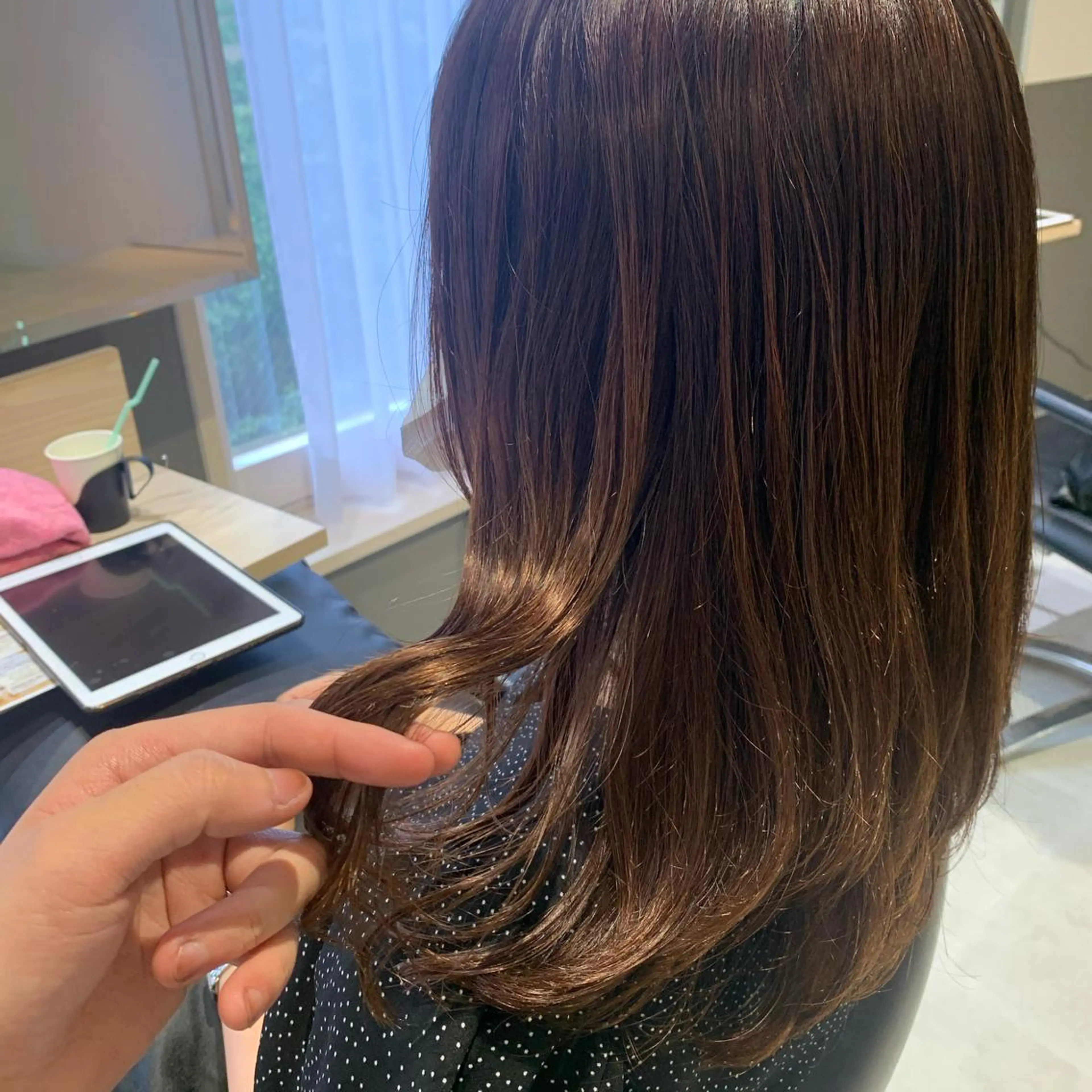 ロング カラー 髪質改善トリートメント/美髪縮毛矯正専門店【&Lillme】所属・髪質改善講師 SHINYAのヘアスタイル