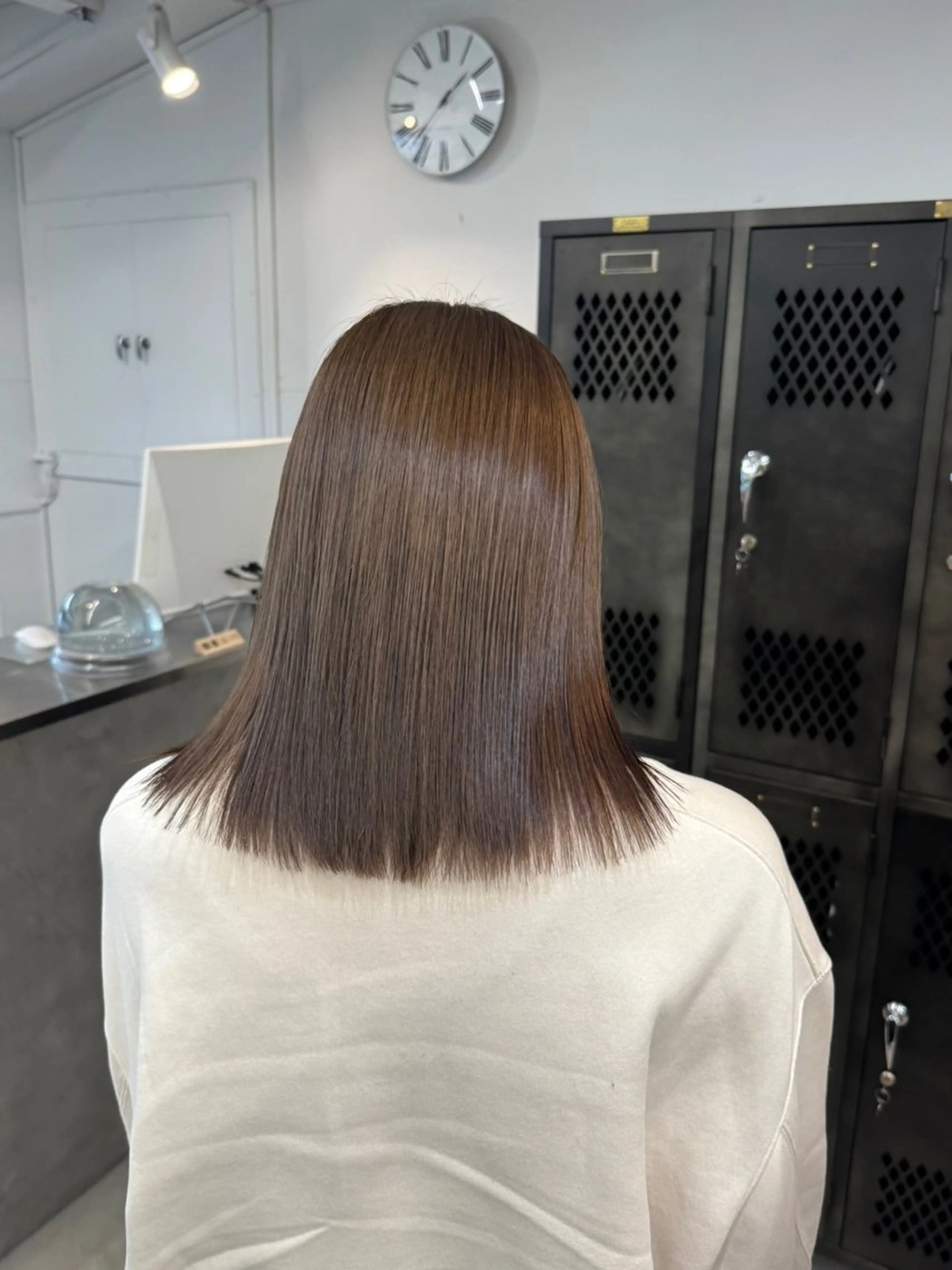 ミディアム トリートメント INORI|艶カラ ー|フェイスレイヤーのヘアスタイル