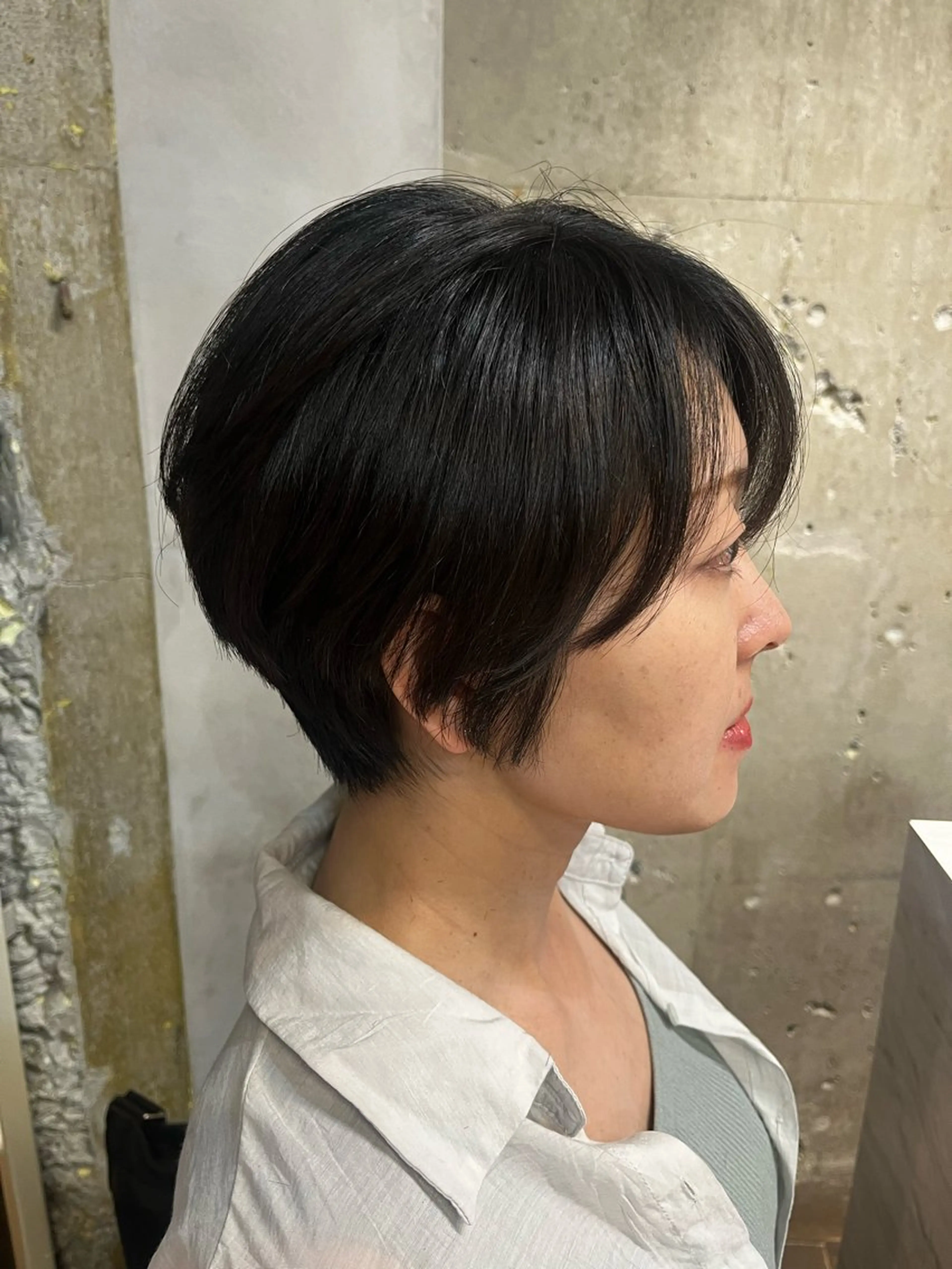 ショート 田内 満里奈のヘアスタイル