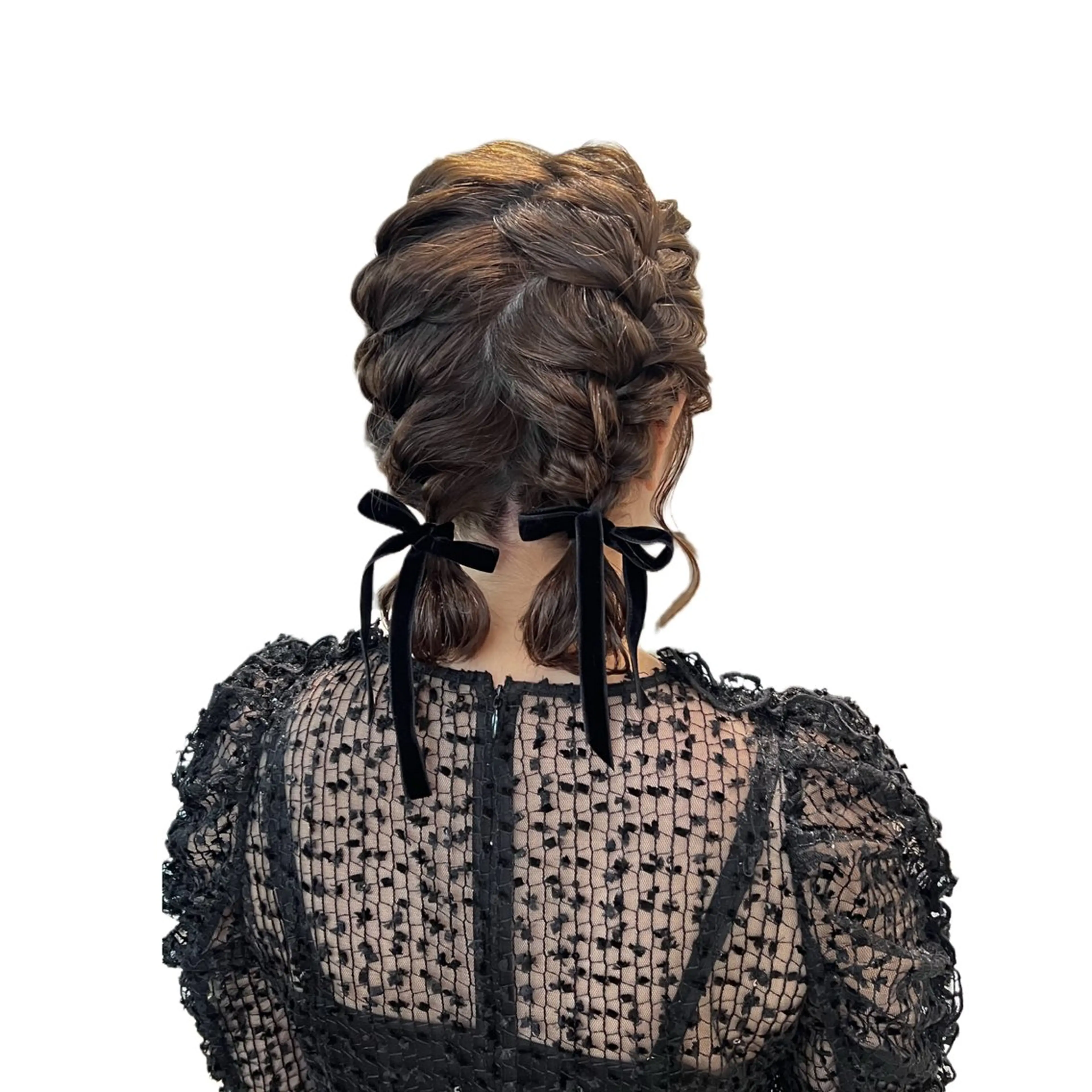ショート ヘアセット SALOWIN： KASUMIのヘアスタイル