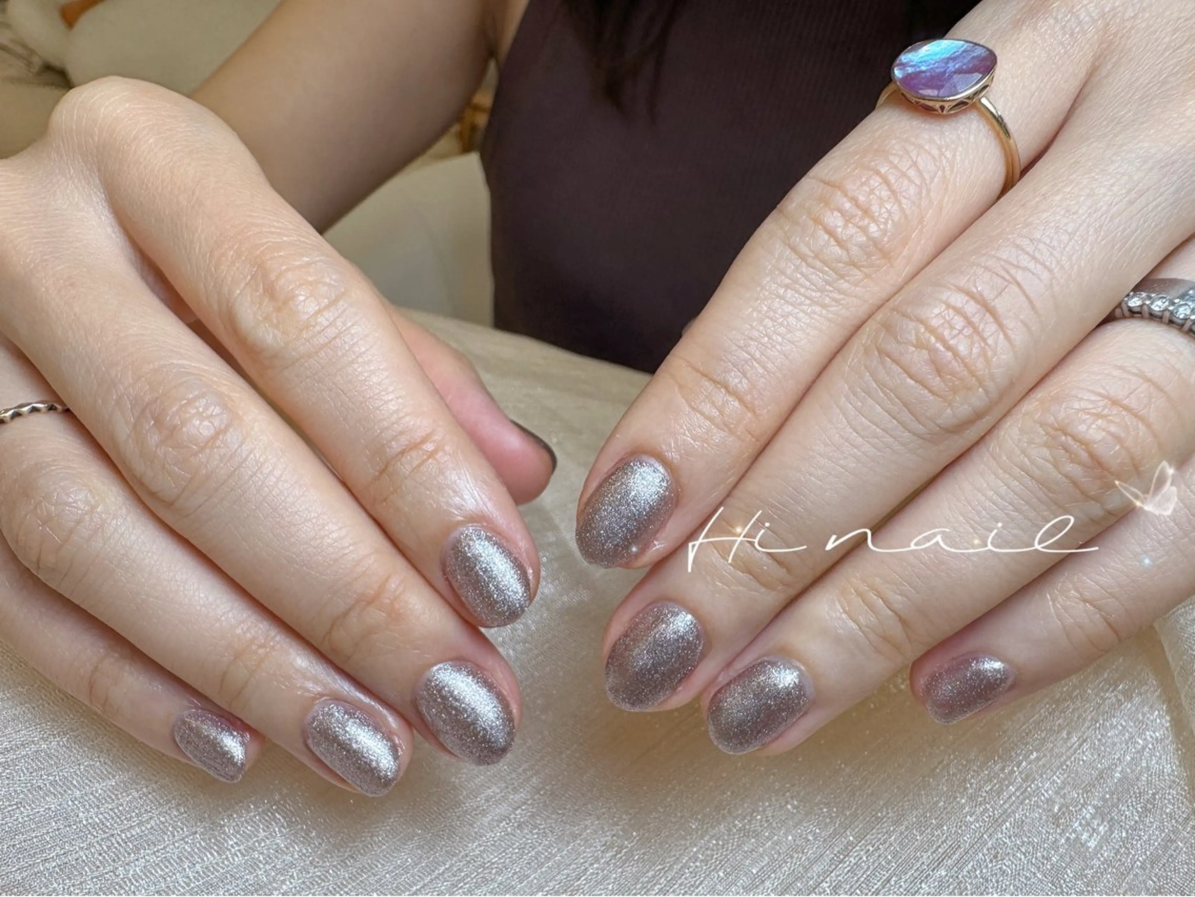 ネイル チークネイル フラッシュネイル フットネイル フレンチネイル ジェルネイル ハンドネイル Hi nail Miyuki池袋東口のネイルデザイン