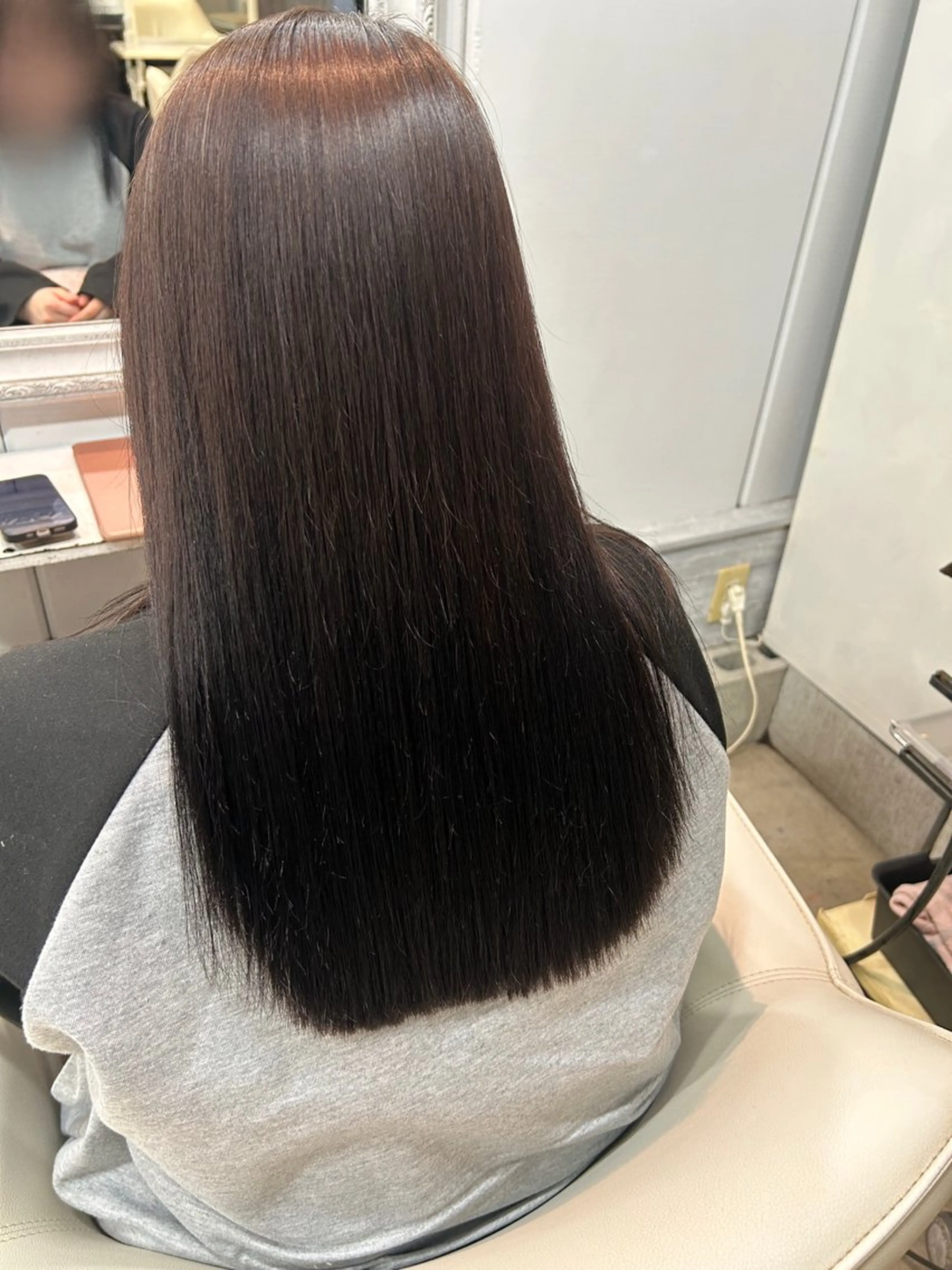【上品髪質※髪質改善カラー♪】カット+カラー+酸熱トリートメントの写真
