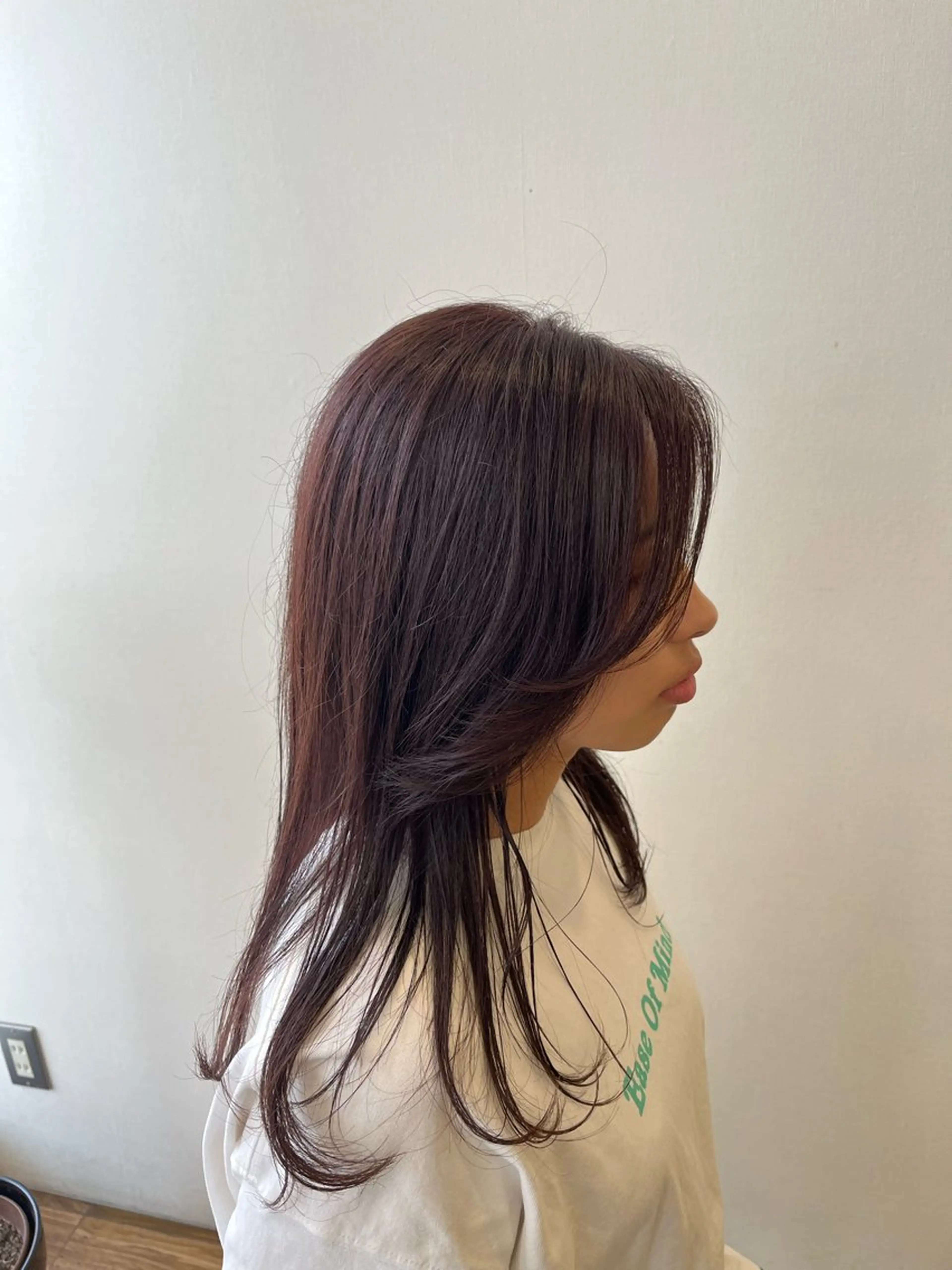 セミロング anon所属・田中 結月のヘアスタイル