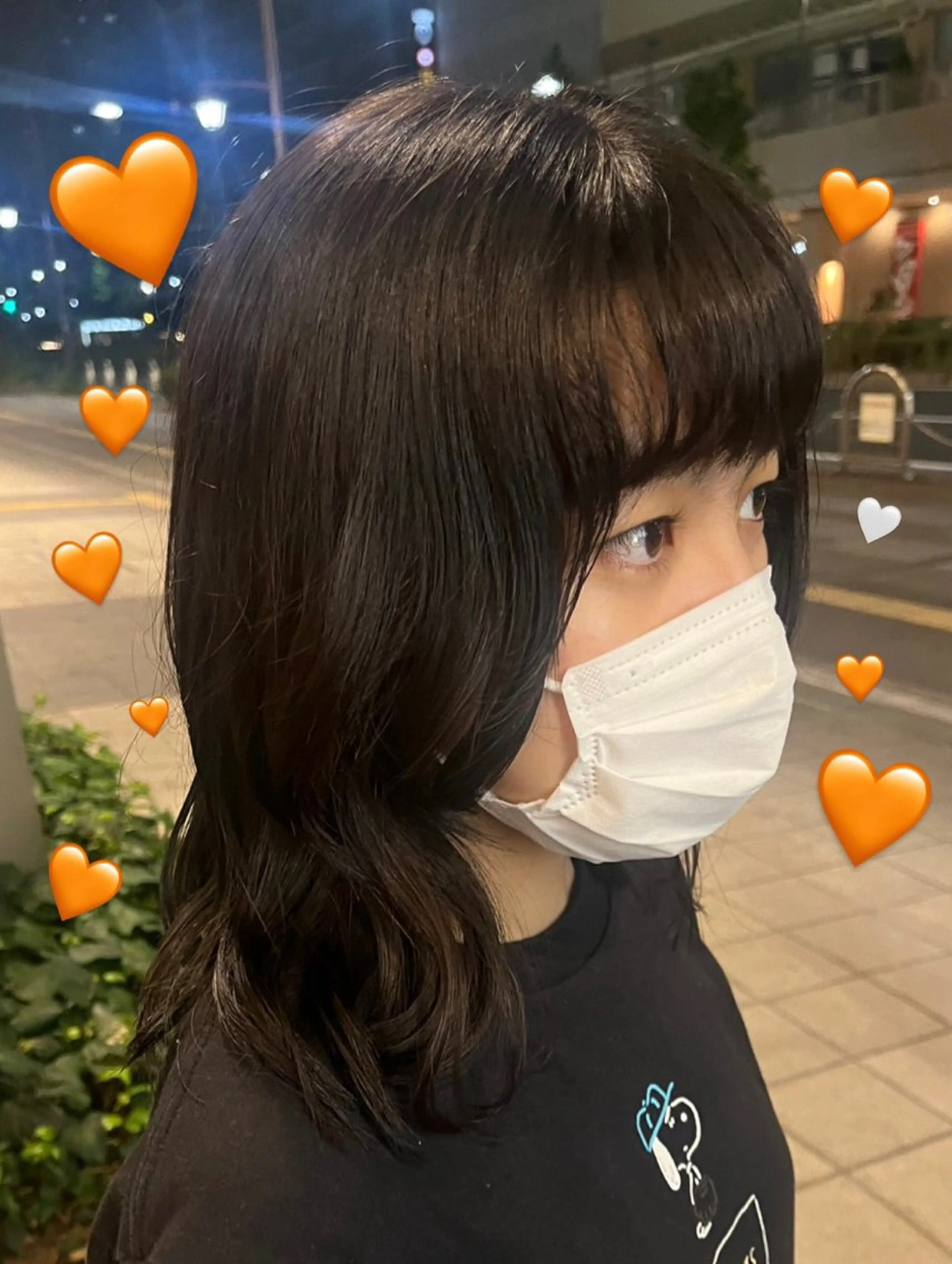 ミディアム 🐲松園ルナ🐲 髪質改善特化のヘアスタイル