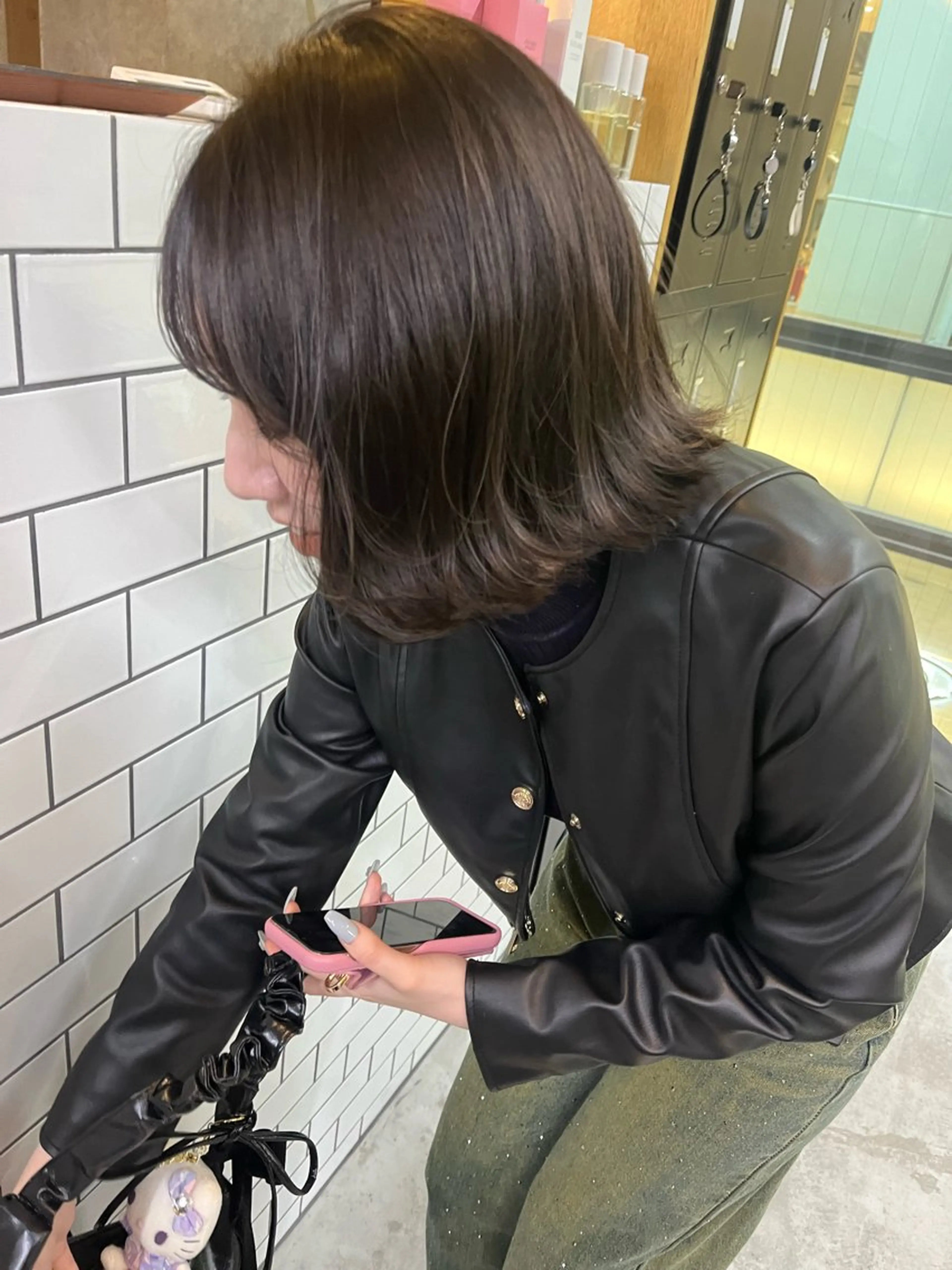 ショート カラー カット ヘアカラー YURIA .のヘアスタイル