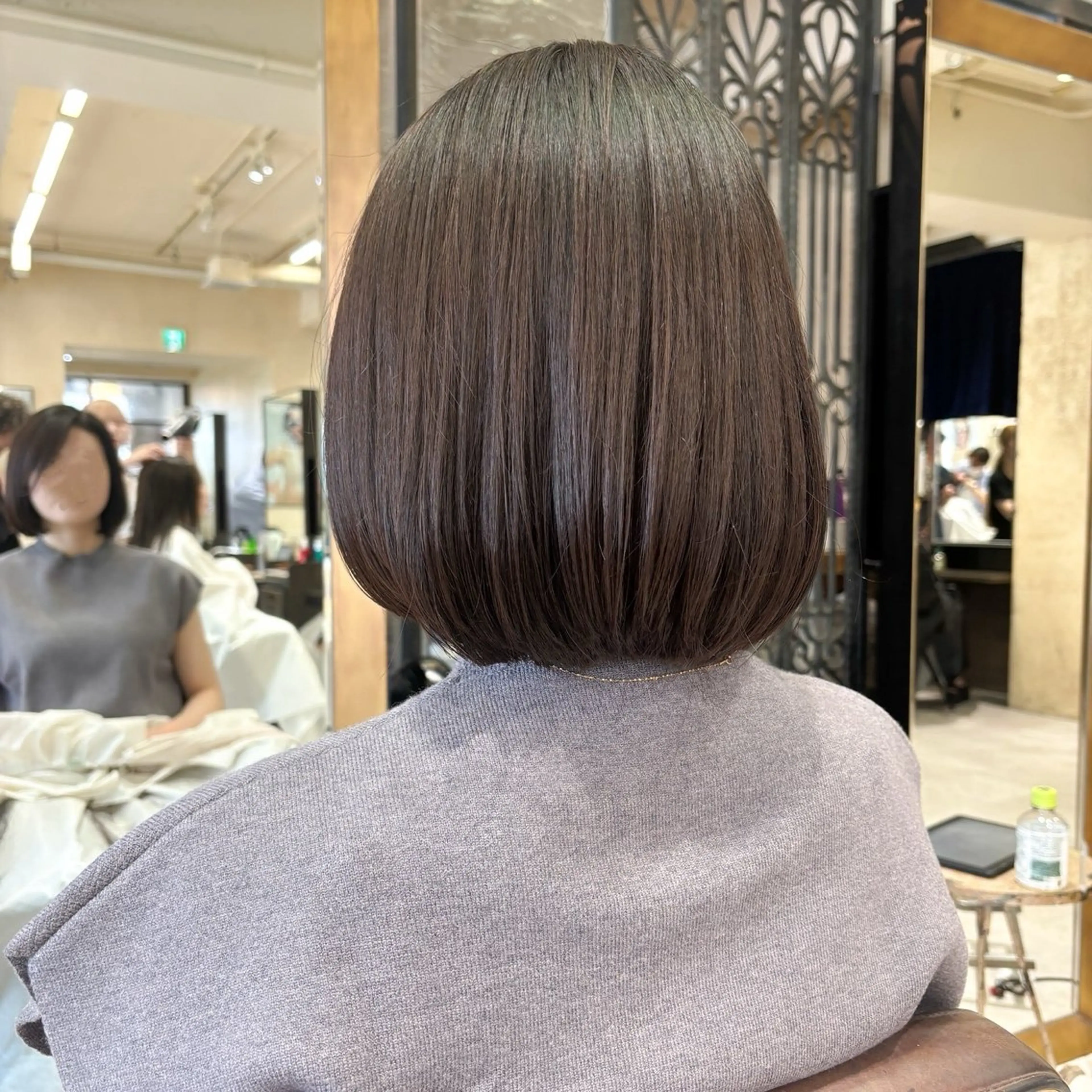 ショート ボブ カット MINX青山店所属・結莉/ボブ/ 縮毛矯正のヘアスタイル