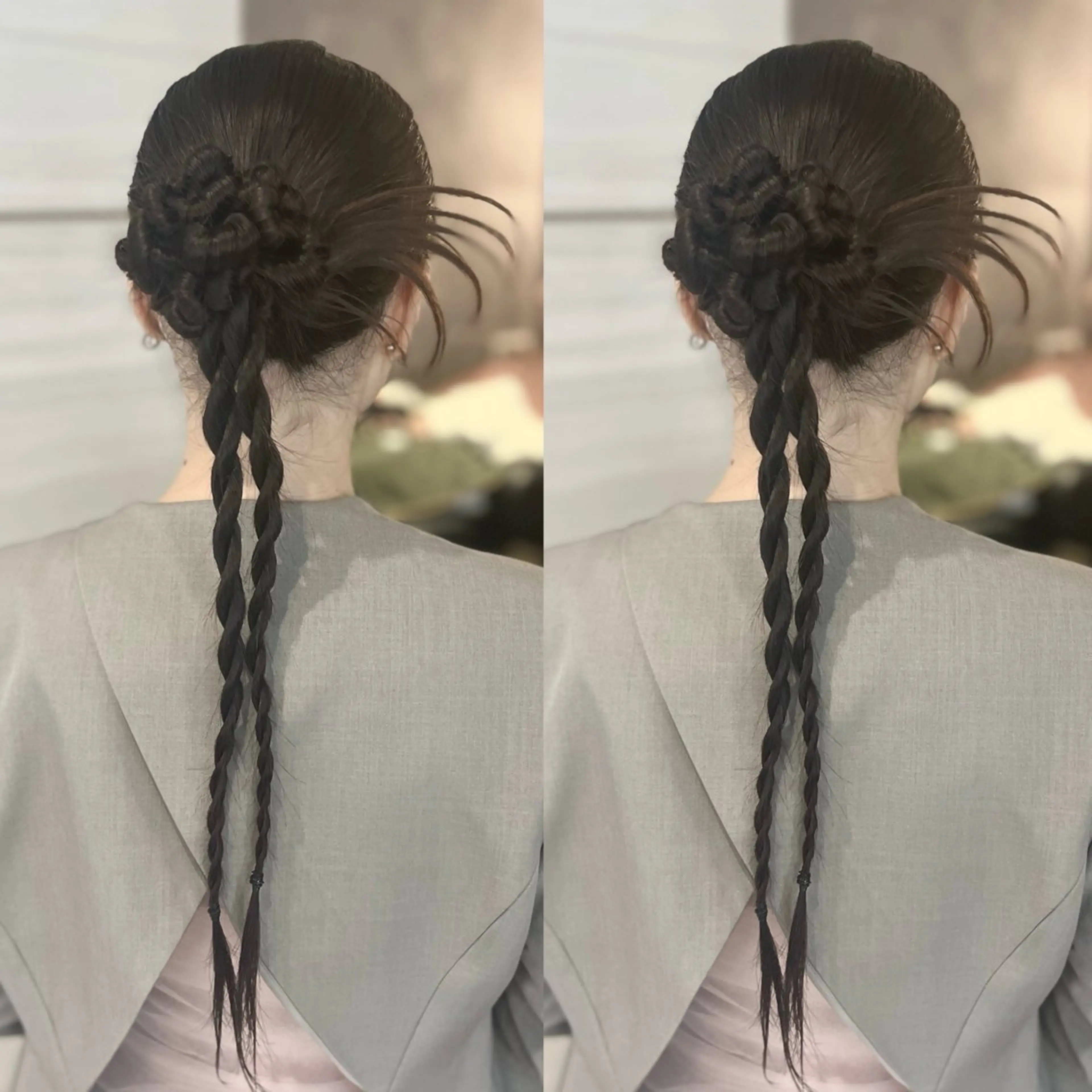 🍒韓国風カチモリヘアセット🍒の写真