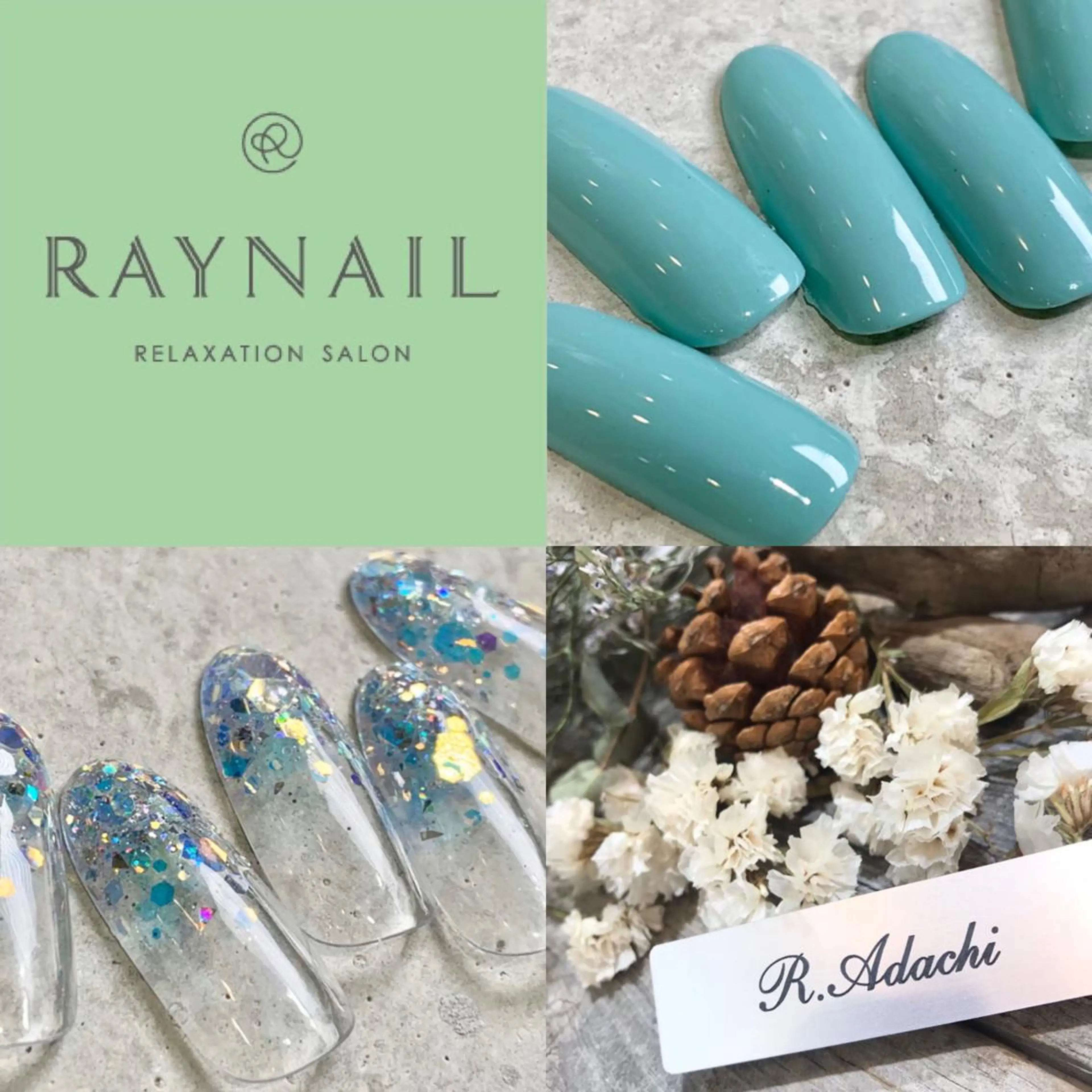 ネイル 足立 莉奈のネイルデザイン