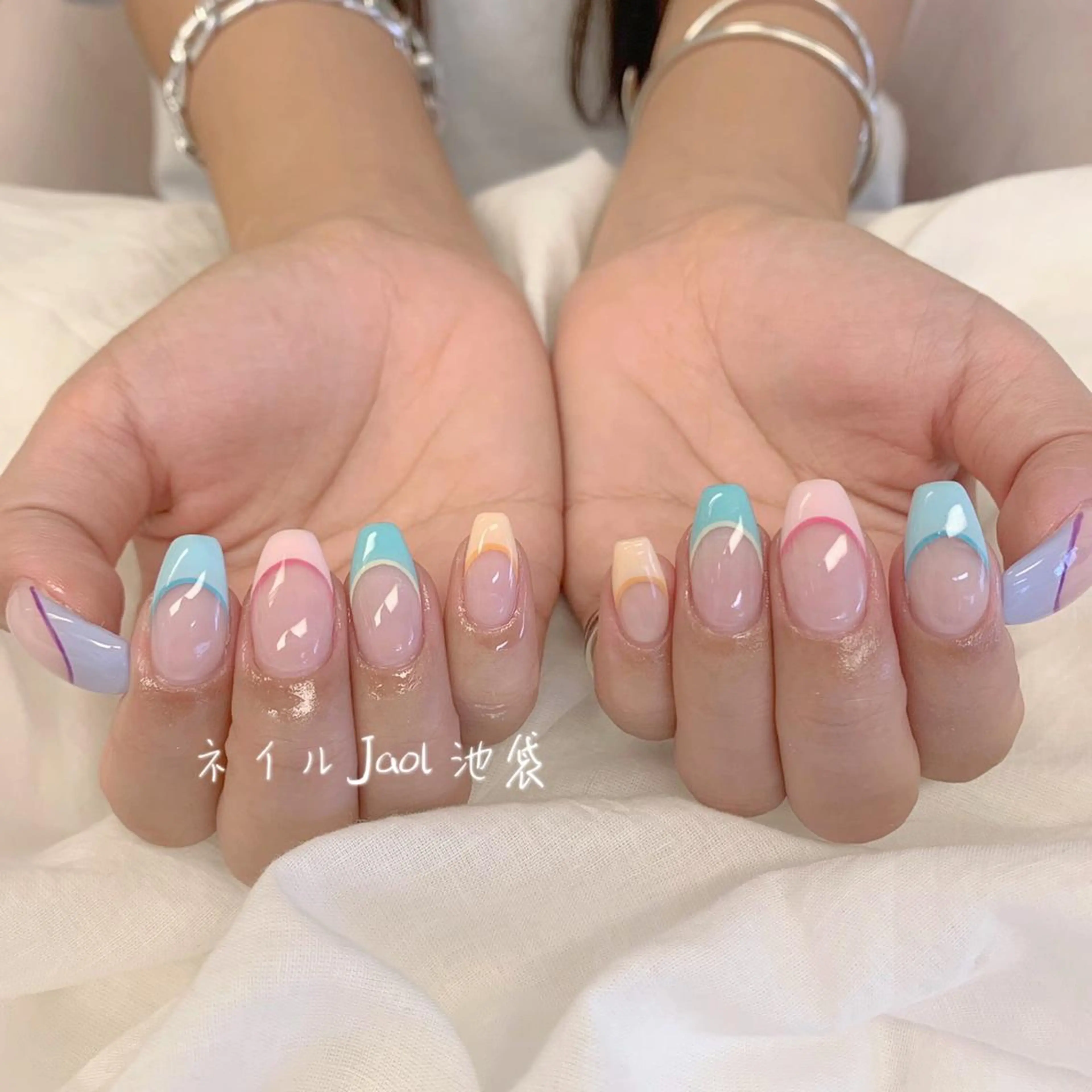 ミディアム nail jaol池袋店所属・ネイルJaol 池袋のネイルデザイン
