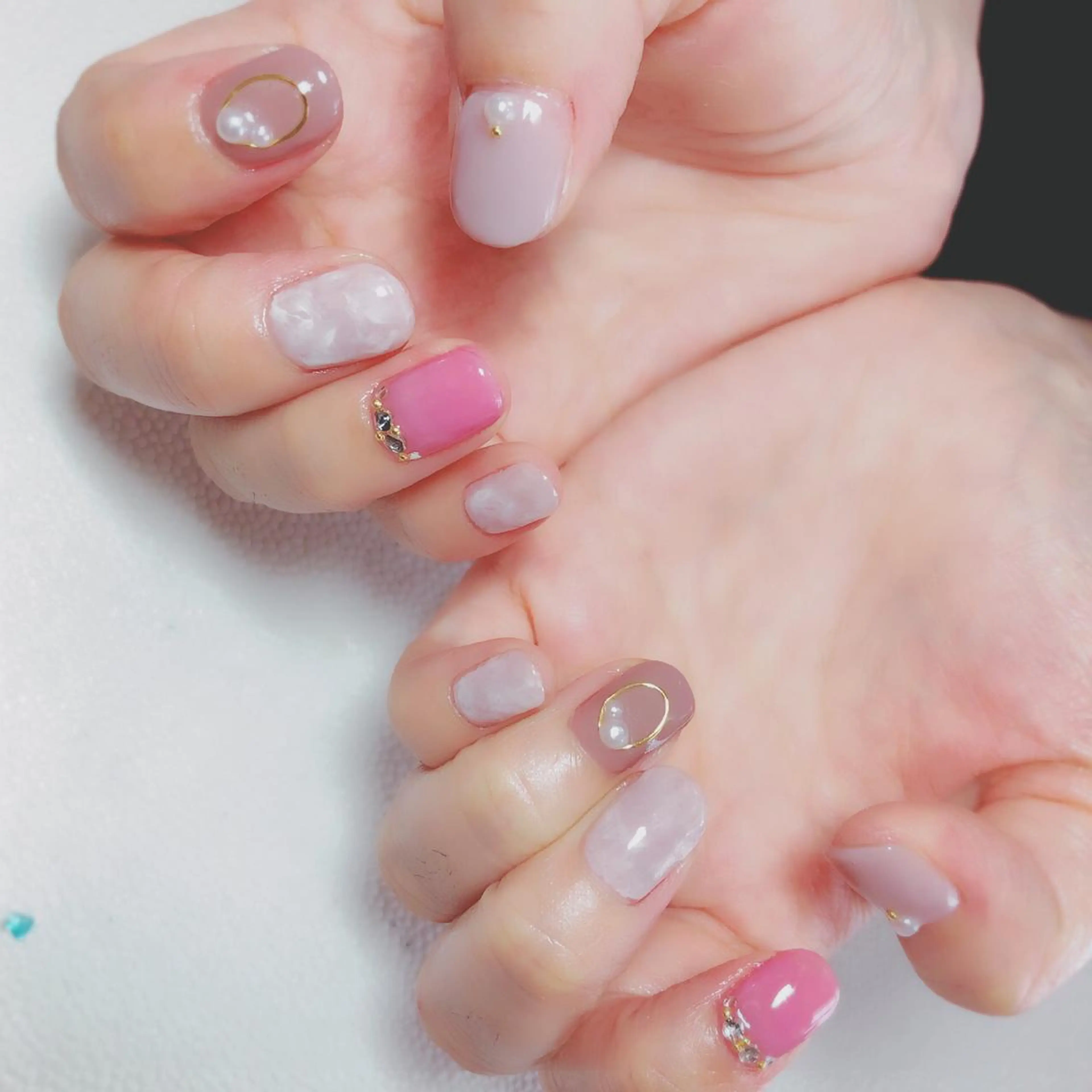 ネイル Aim* 深爪・自爪育成専門店のネイルデザイン