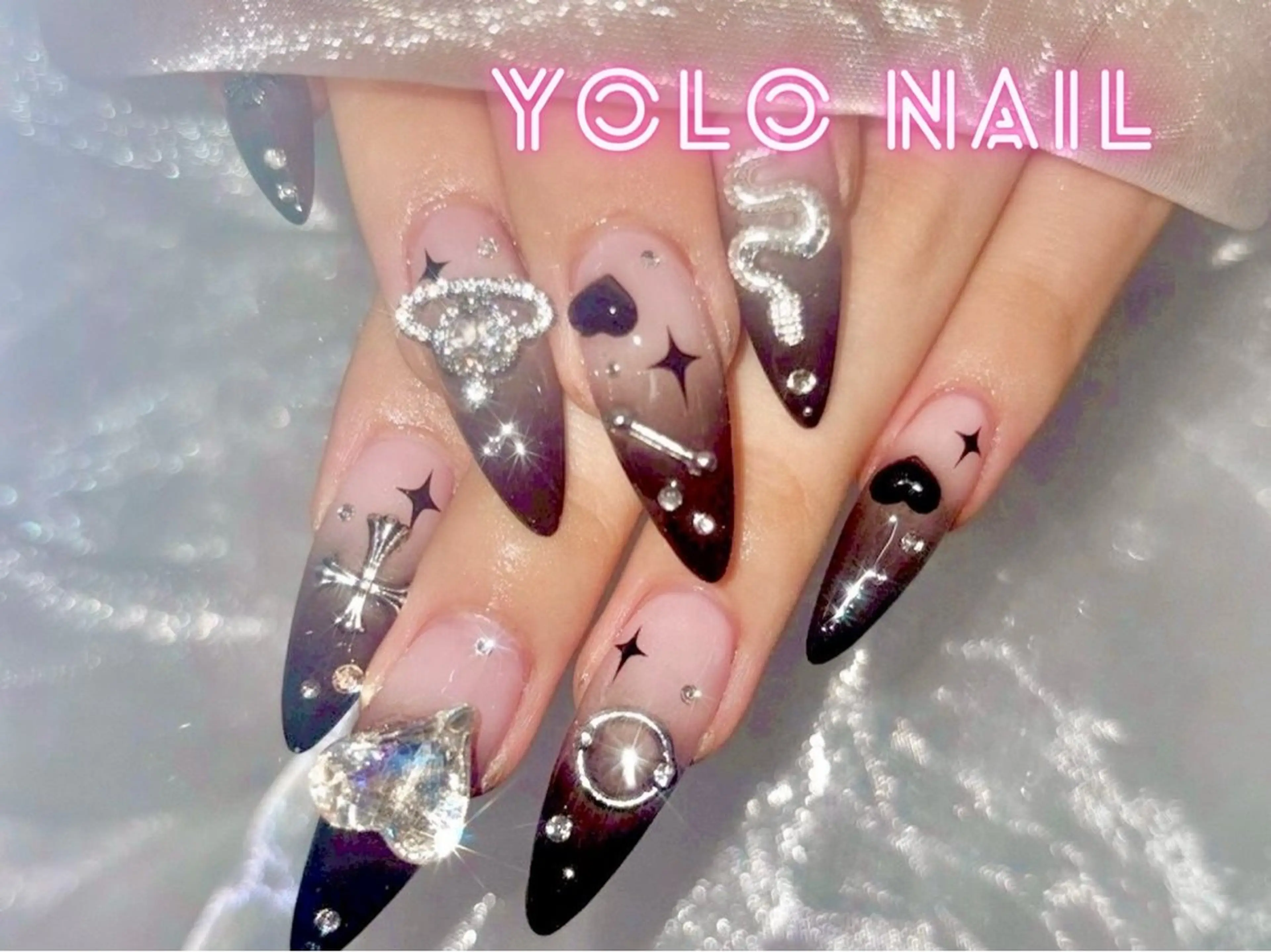 ネイル 持ち込み ハンドネイル YOLONAIL心斎橋店所属・田本 和音のネイルデザイン