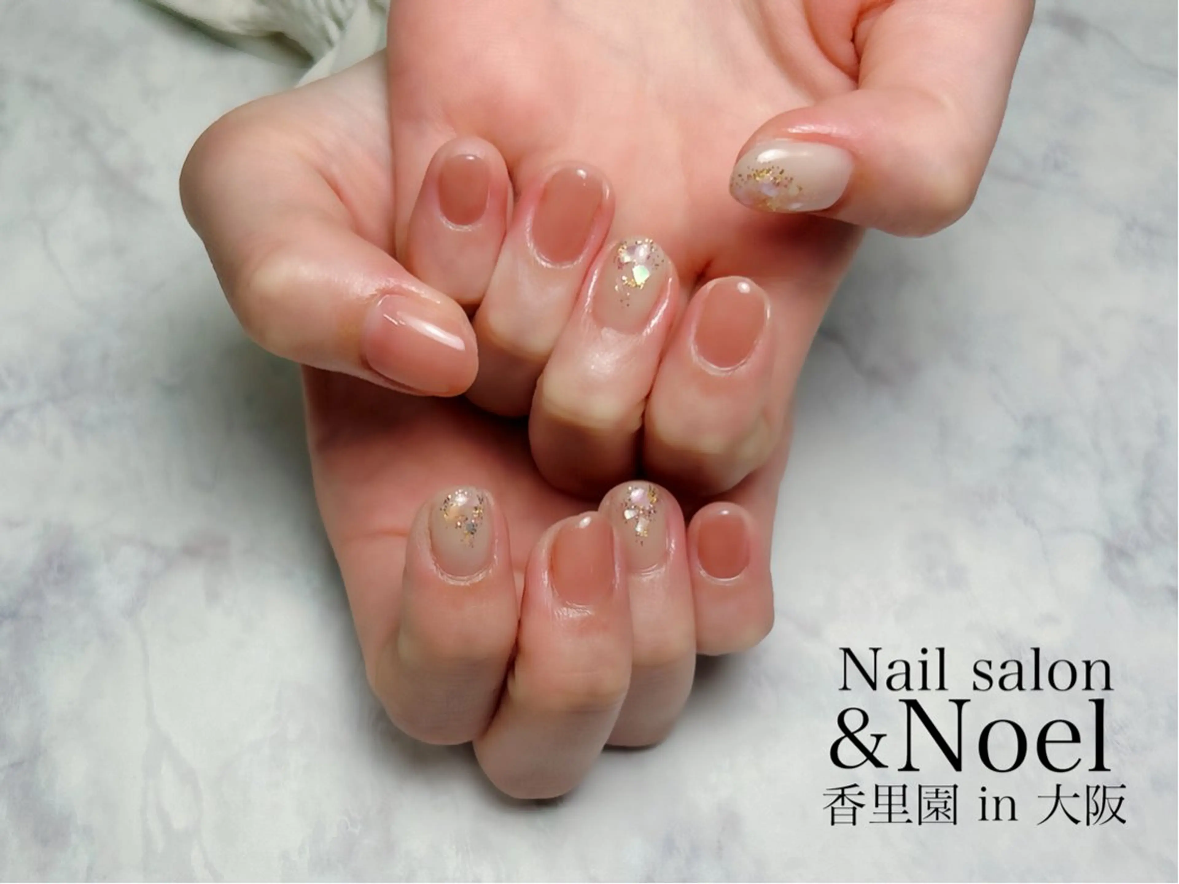 ネイル ハンドネイル Nailsalon  &Noel所属・もも 🍑のネイルデザイン