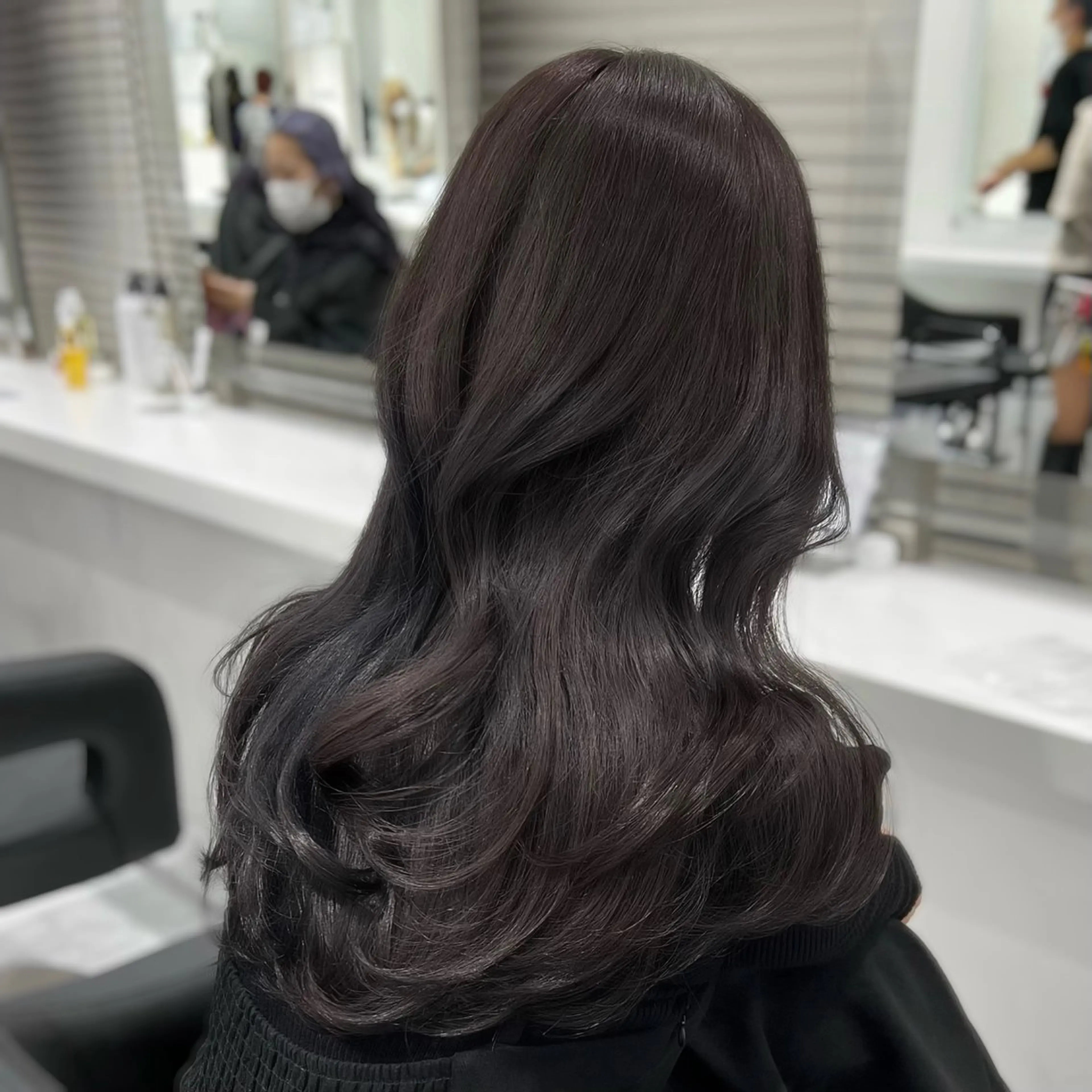 ロング カット ヘアカラー トリートメント ハイトーン/ケア ブリーチ/sEnAのマツエク・マツパデザイン