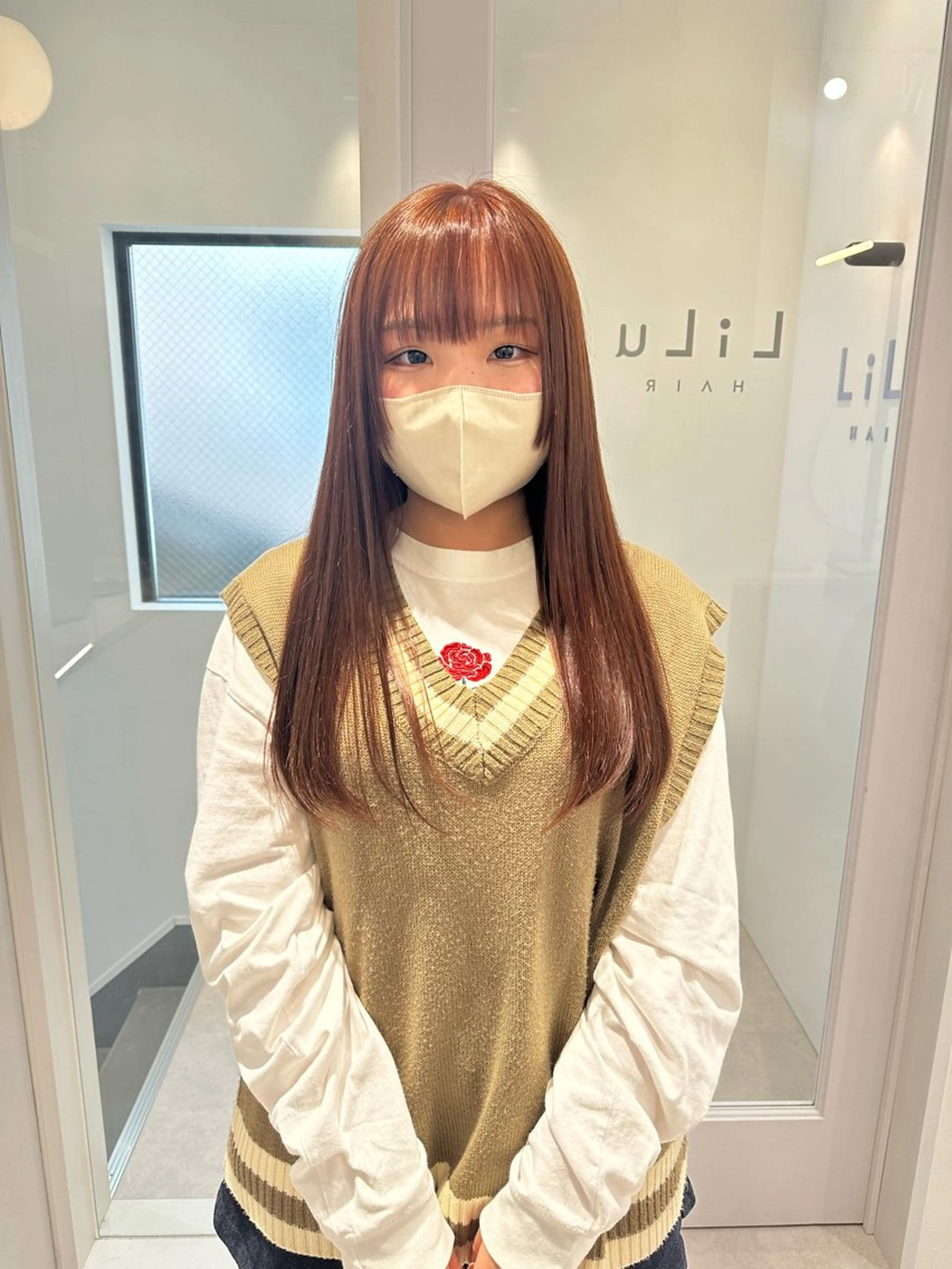 ロング カラー お洒落パーマ/ 艶カラー/michiのヘアスタイル