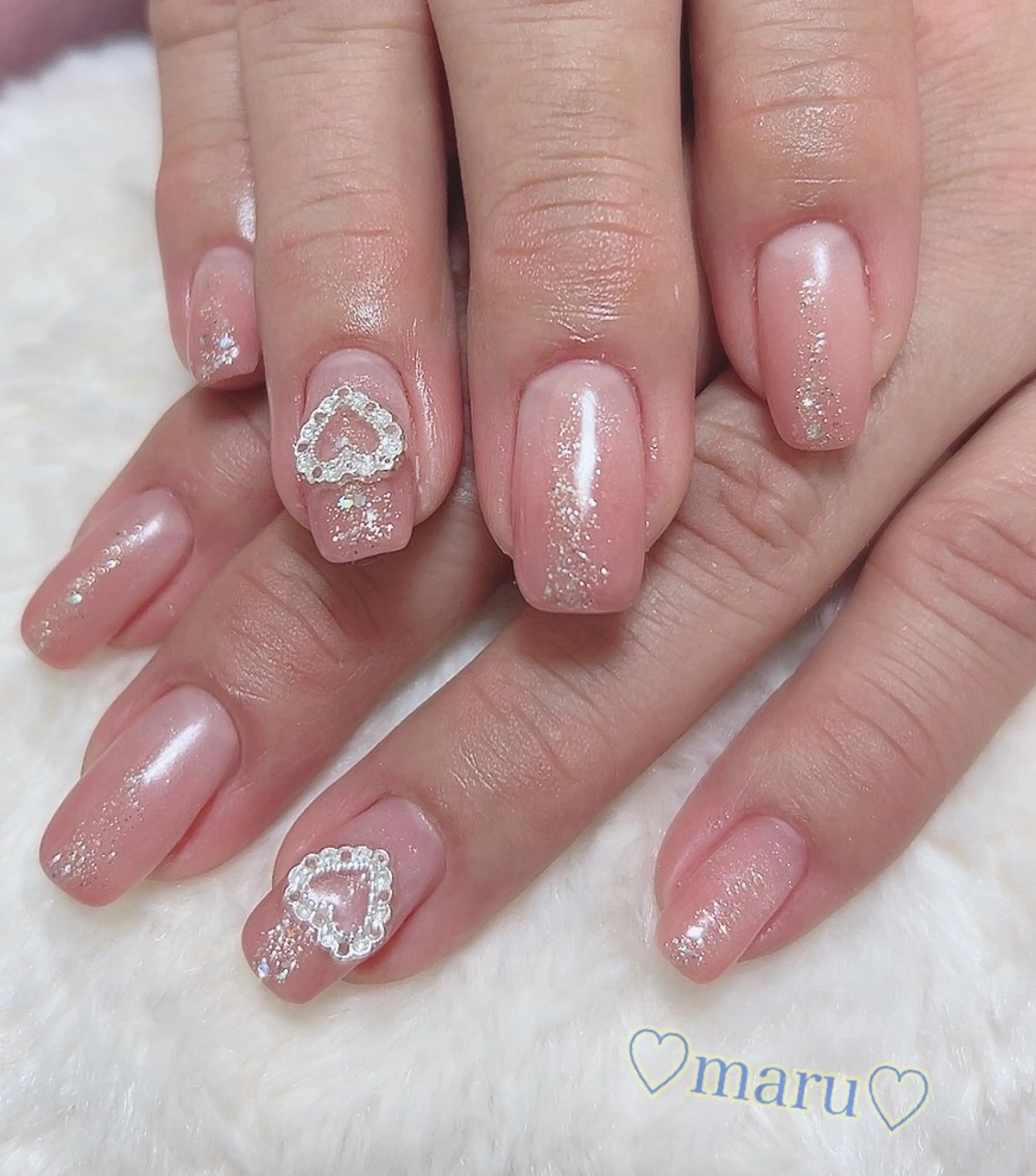ネイル ハンドネイル フットネイル まるみ ♡のネイルデザイン