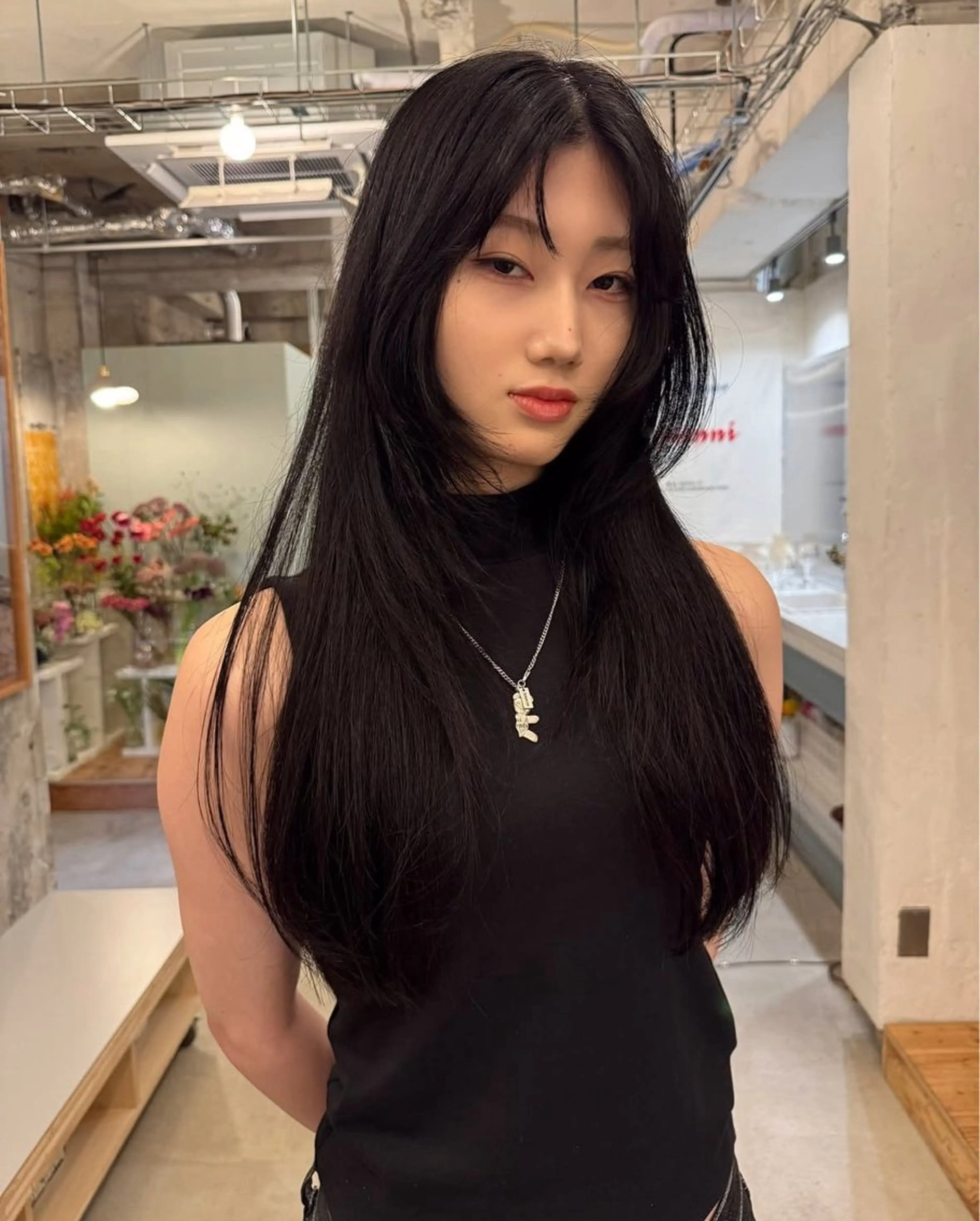 cut/straight permの写真