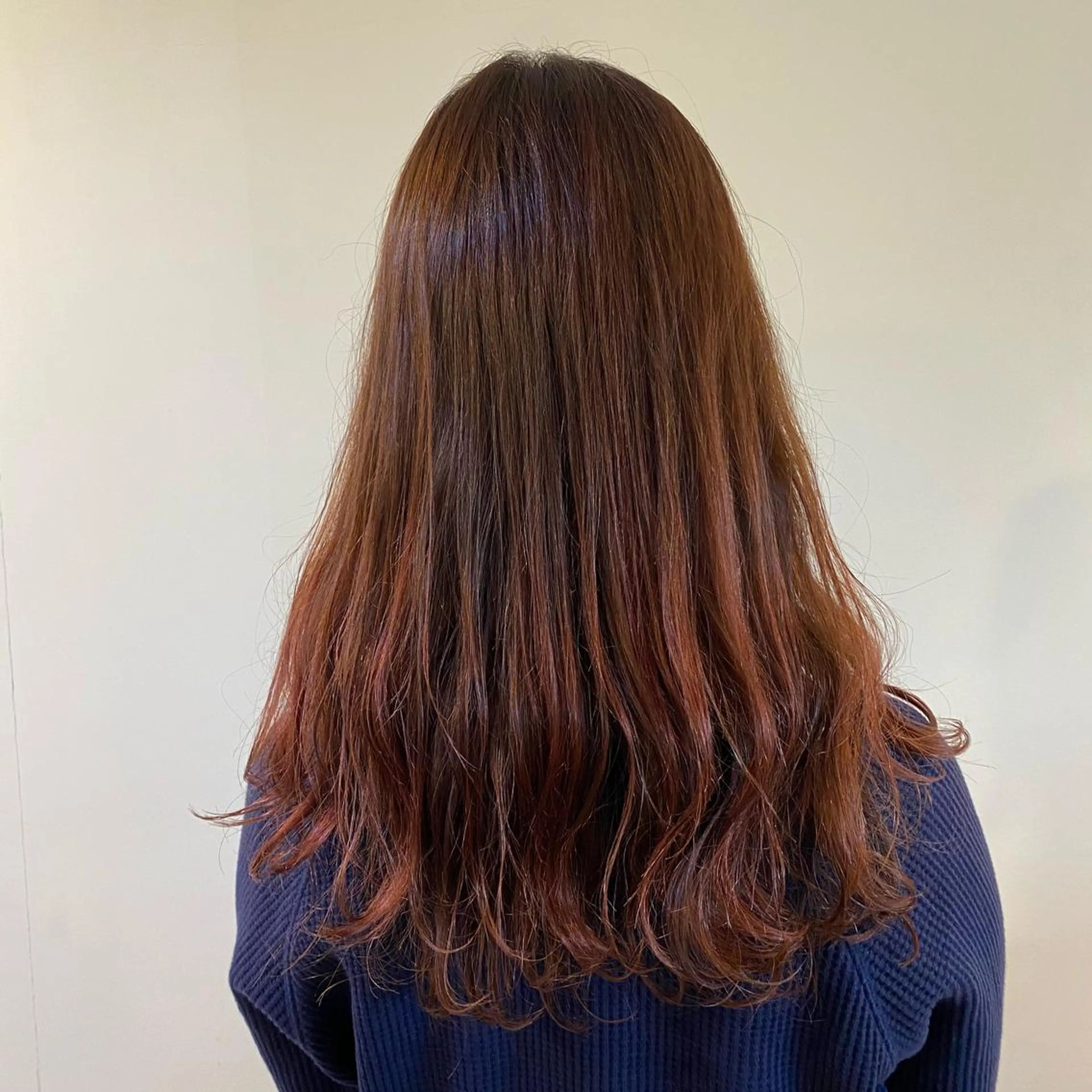 ロング ヘアカラー トリートメント geep Ryoyaのヘアスタイル