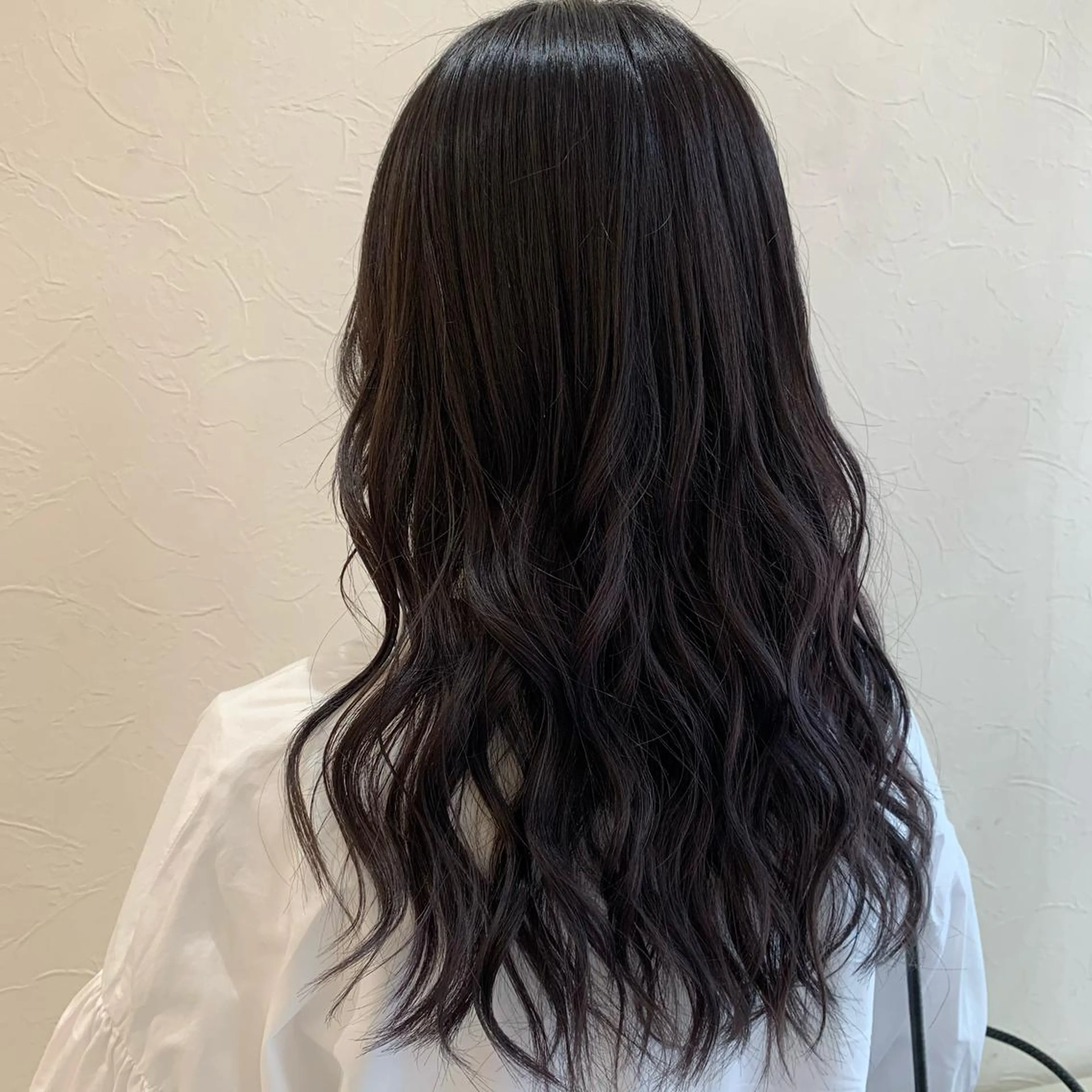 ロング ヘアカラー トリートメント 店長ハイトーンカラー 柞山史奈のヘアスタイル