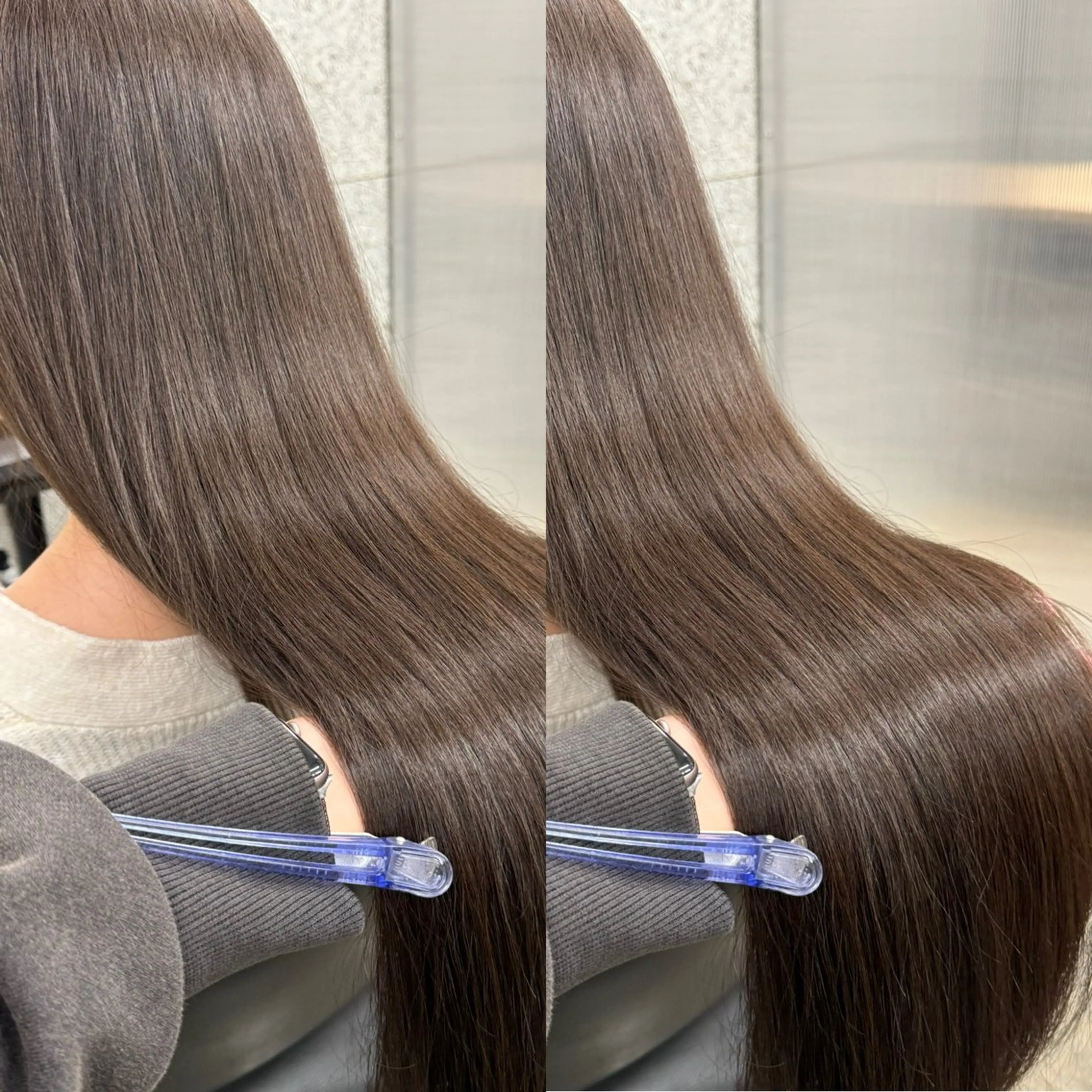 ロング カット ヘアカラー 縮毛矯正 トリートメント WERULE pivot cross店所属・髪質改善/岡崎 亮のヘアスタイル
