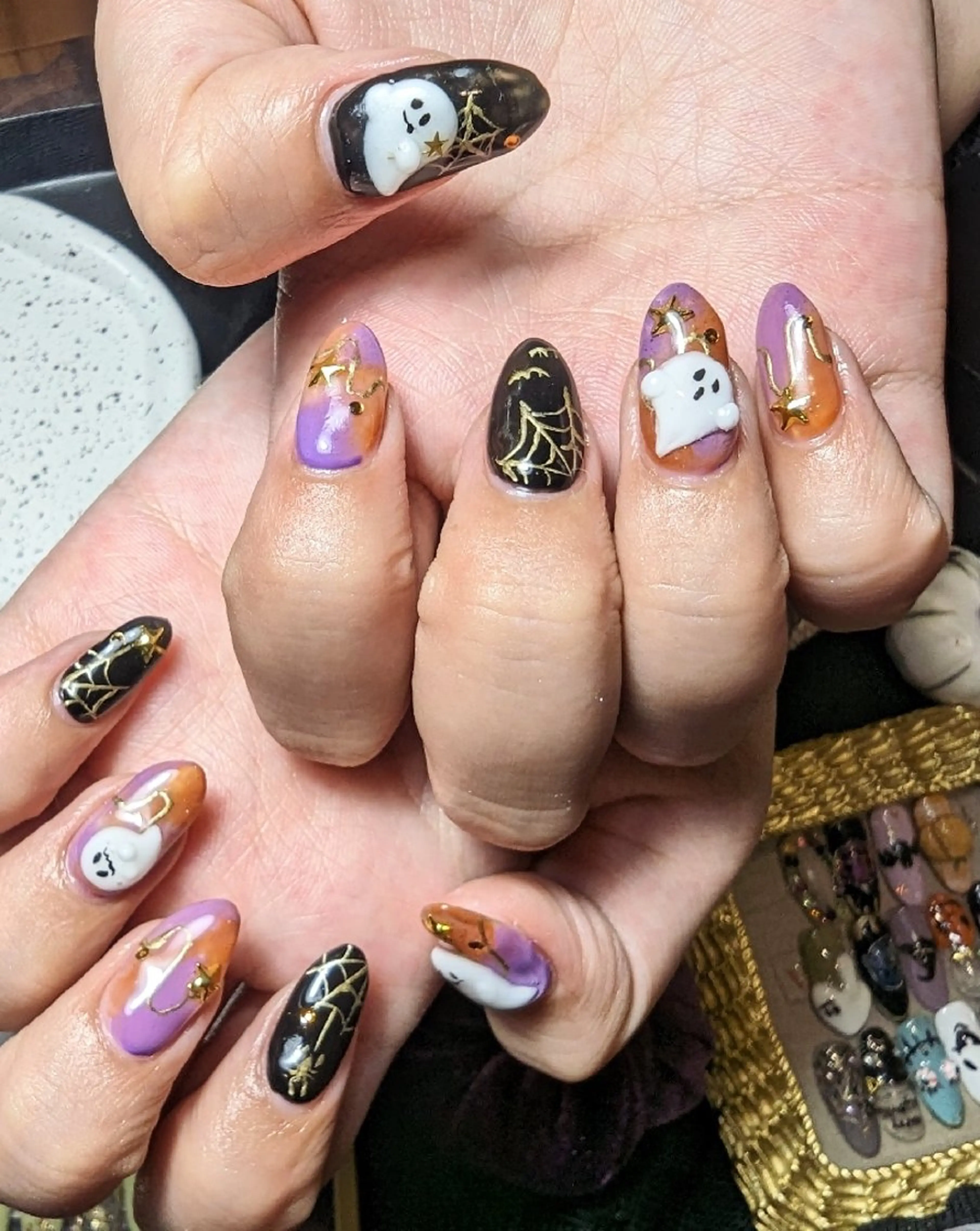 ネイル ハロウィン ハンドネイル aycnail 　Ayakaのネイルデザイン