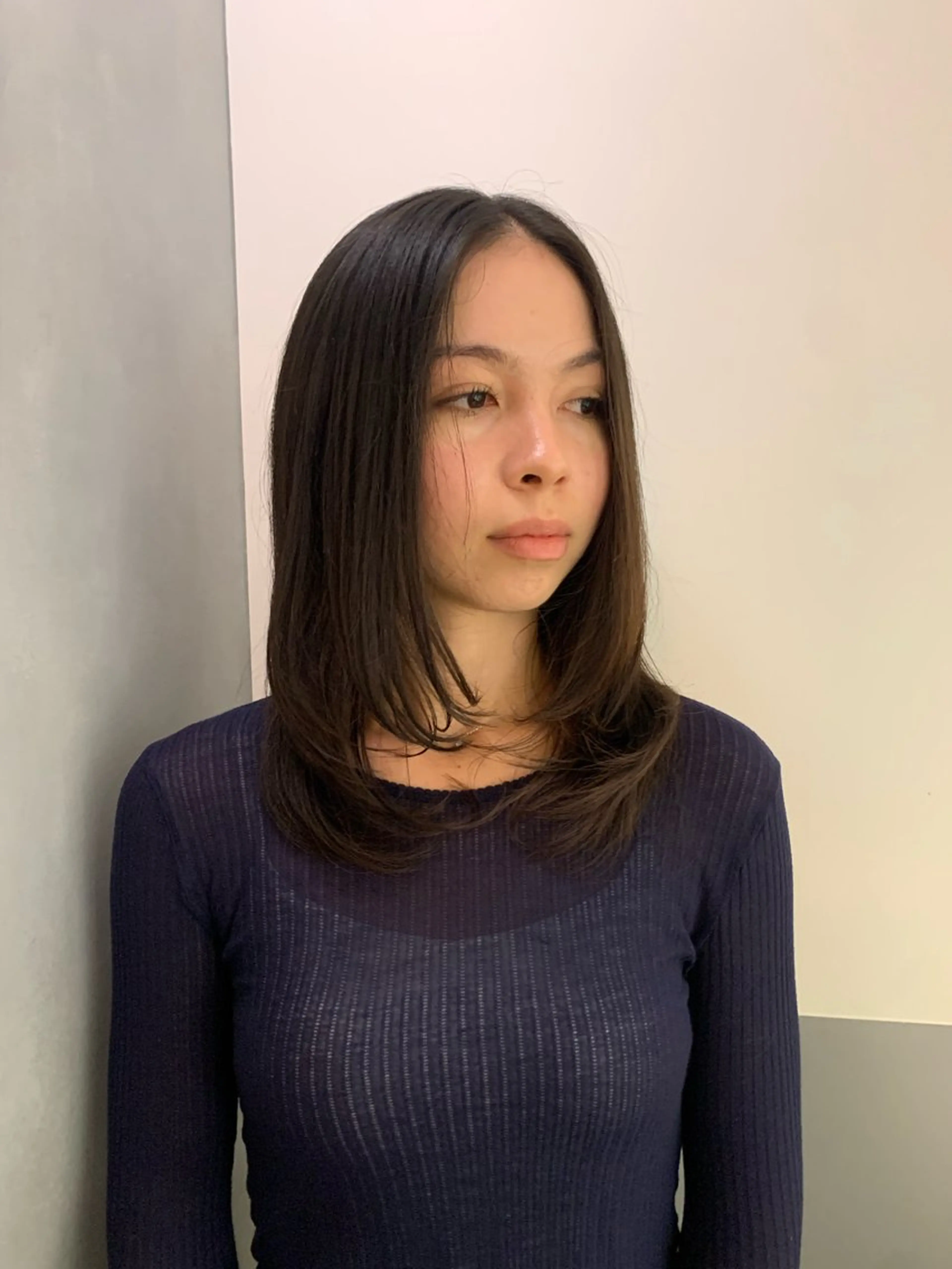 ミディアム レイヤーカット ローレイヤー レイヤー/メンズ /髪質改善　廣島公平のヘアスタイル