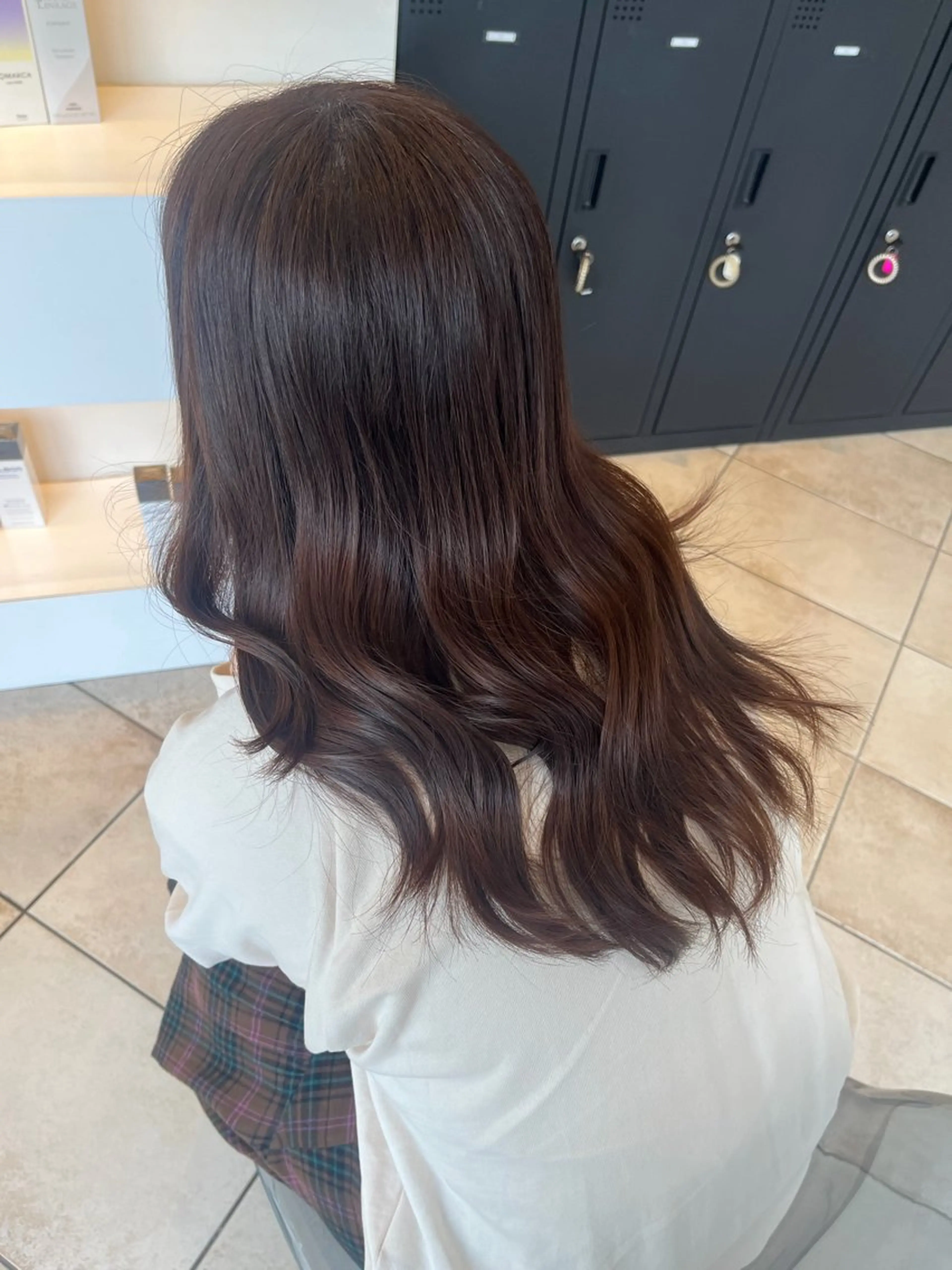 【透明感ブラウンで垢抜け🌼】 ブリーチなしダブルカラー🤞🏻💙 ベージュ/ピンクブラウン/暖色カラーの写真