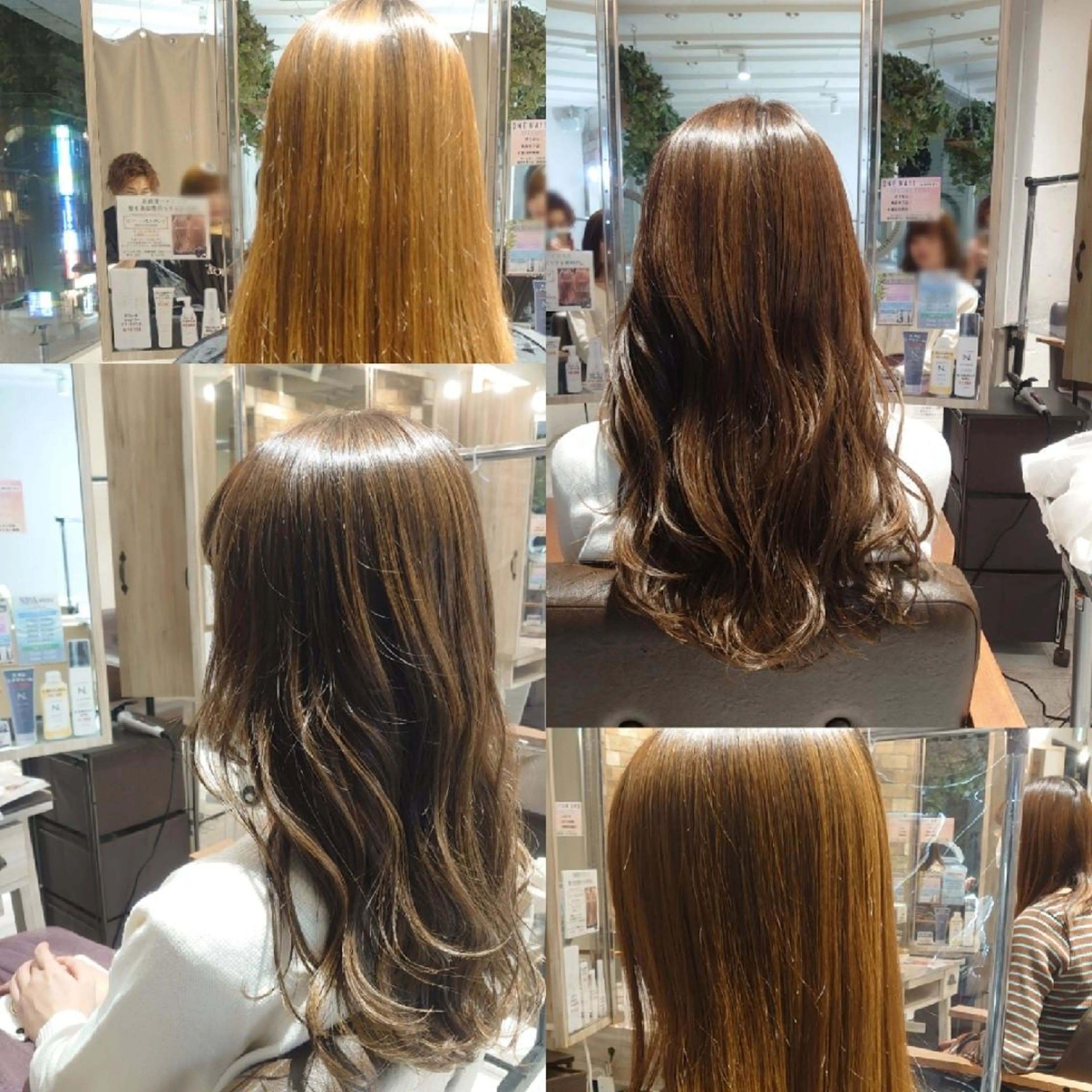 セミロング カラー ヘアアレンジ 透明感カラー グレージュ E Komo hair所属・Wow❕E Komo hair 永井一輝のヘアスタイル