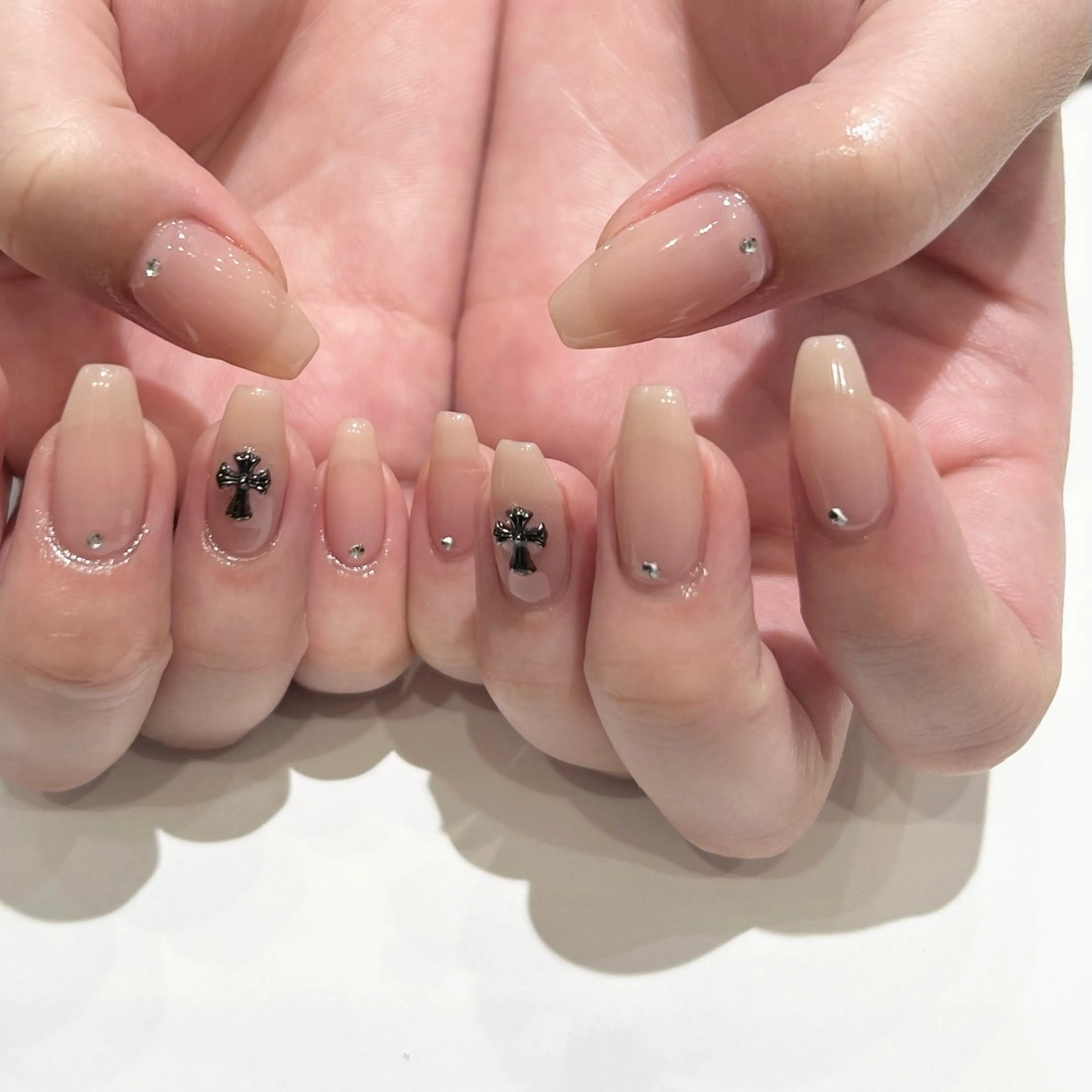 ネイル ハンドネイル nail ♡" Riri韓国ガーリーのネイルデザイン