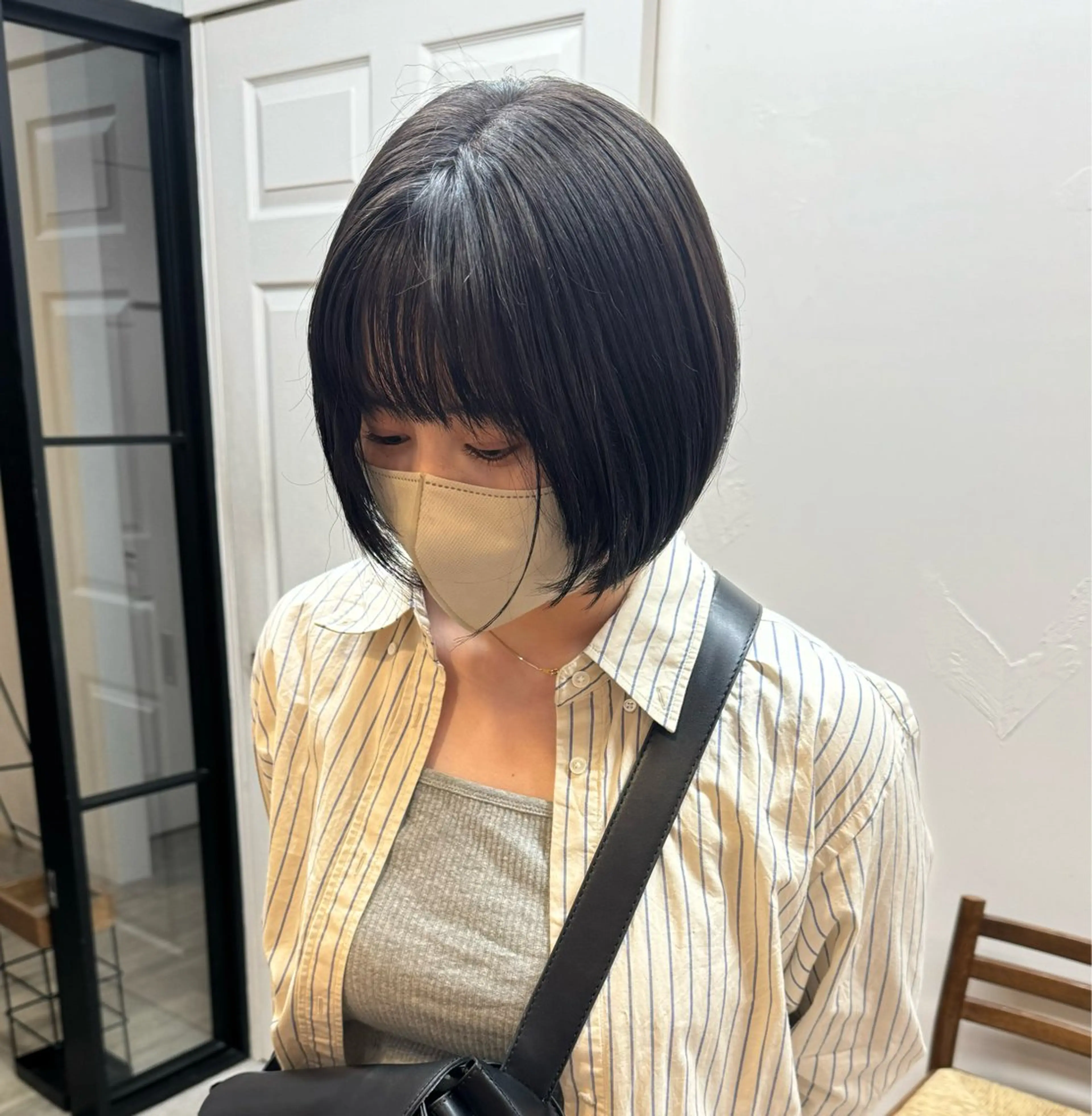 ショート ショートボブ ボブ ショートヘア パーマ/髪質改善 暖色カラー🍇akoのヘアスタイル