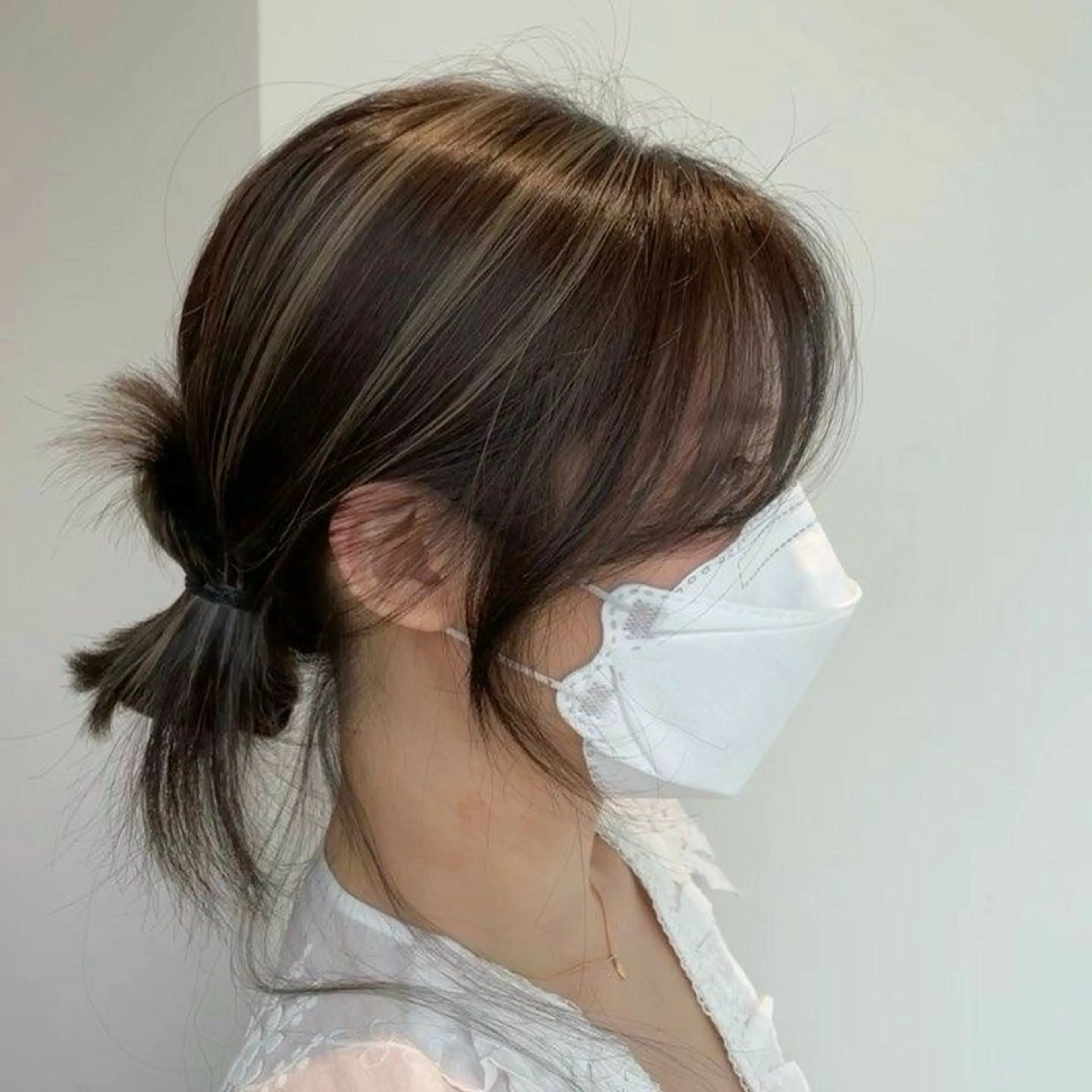 ミディアム カラー ハイライトカラー ハイライト ヘアカラー ハイライト / yuuna 🦢🫗のヘアスタイル