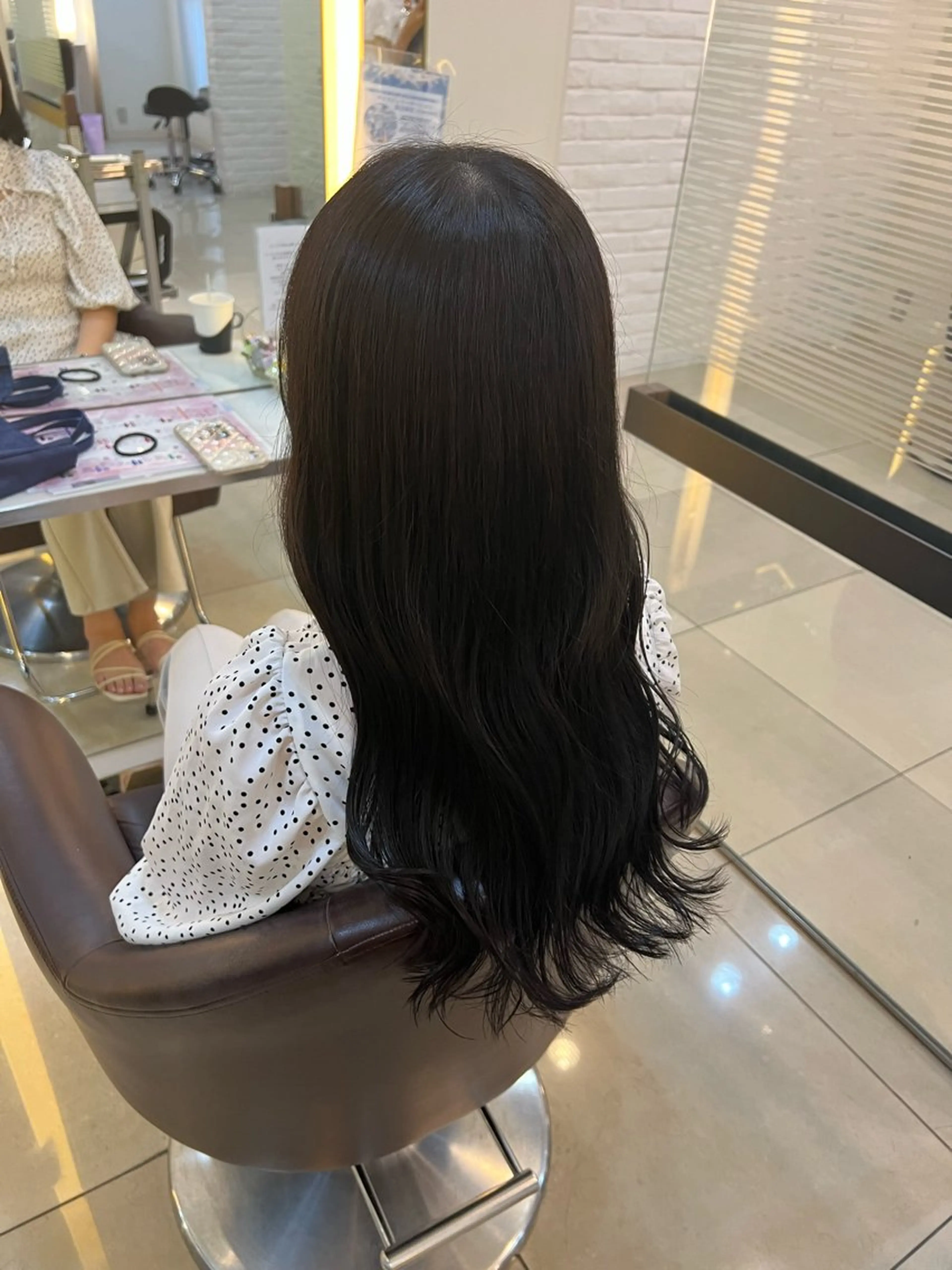 ロング カラー カット ヘアカラー 🌺まなみ/ うる艶カラー🌺のヘアスタイル