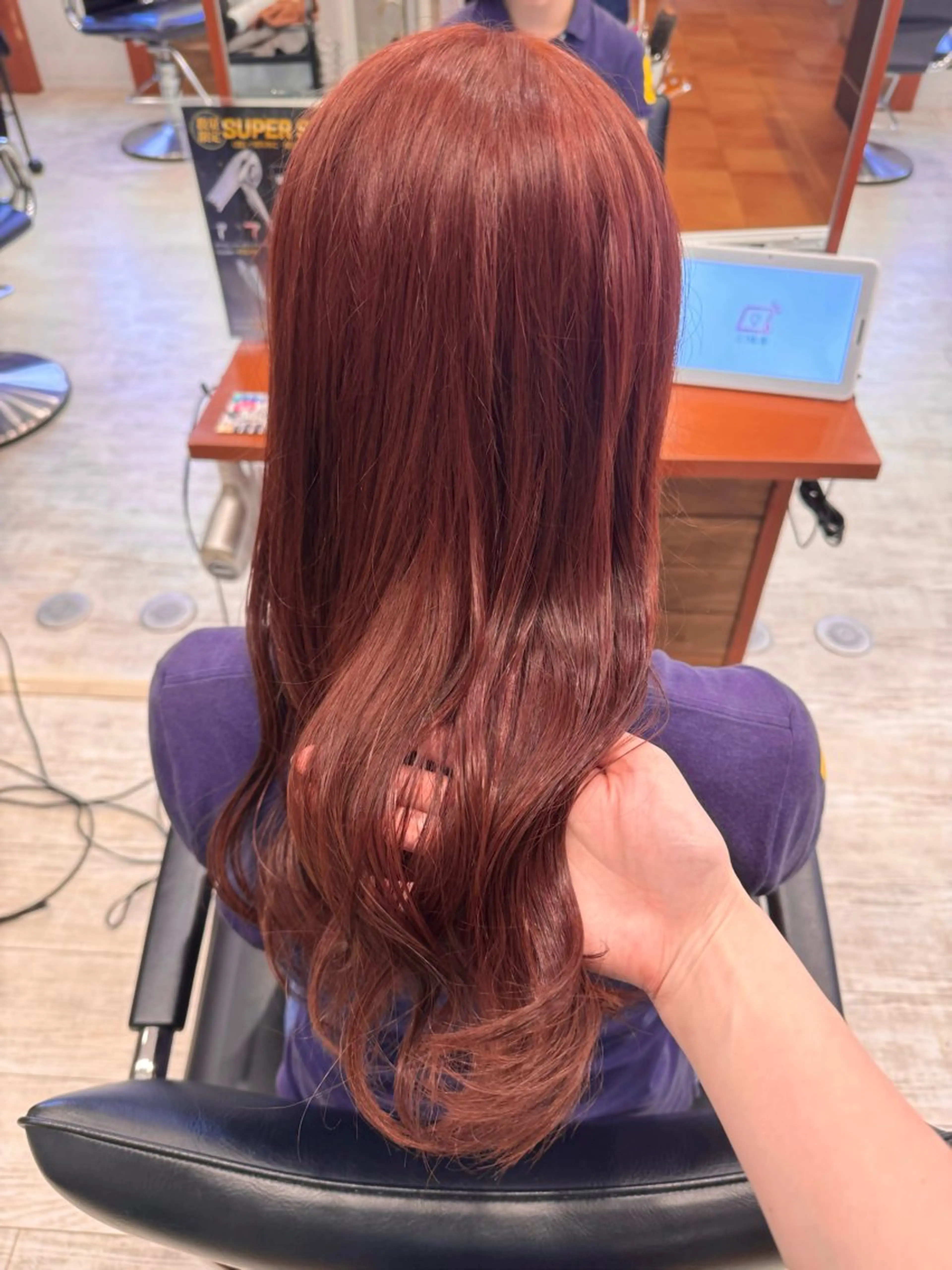 ミディアム ヘアカラー CIEL難波店所属・AYANO💎💎 CIEL なんば店のヘアスタイル