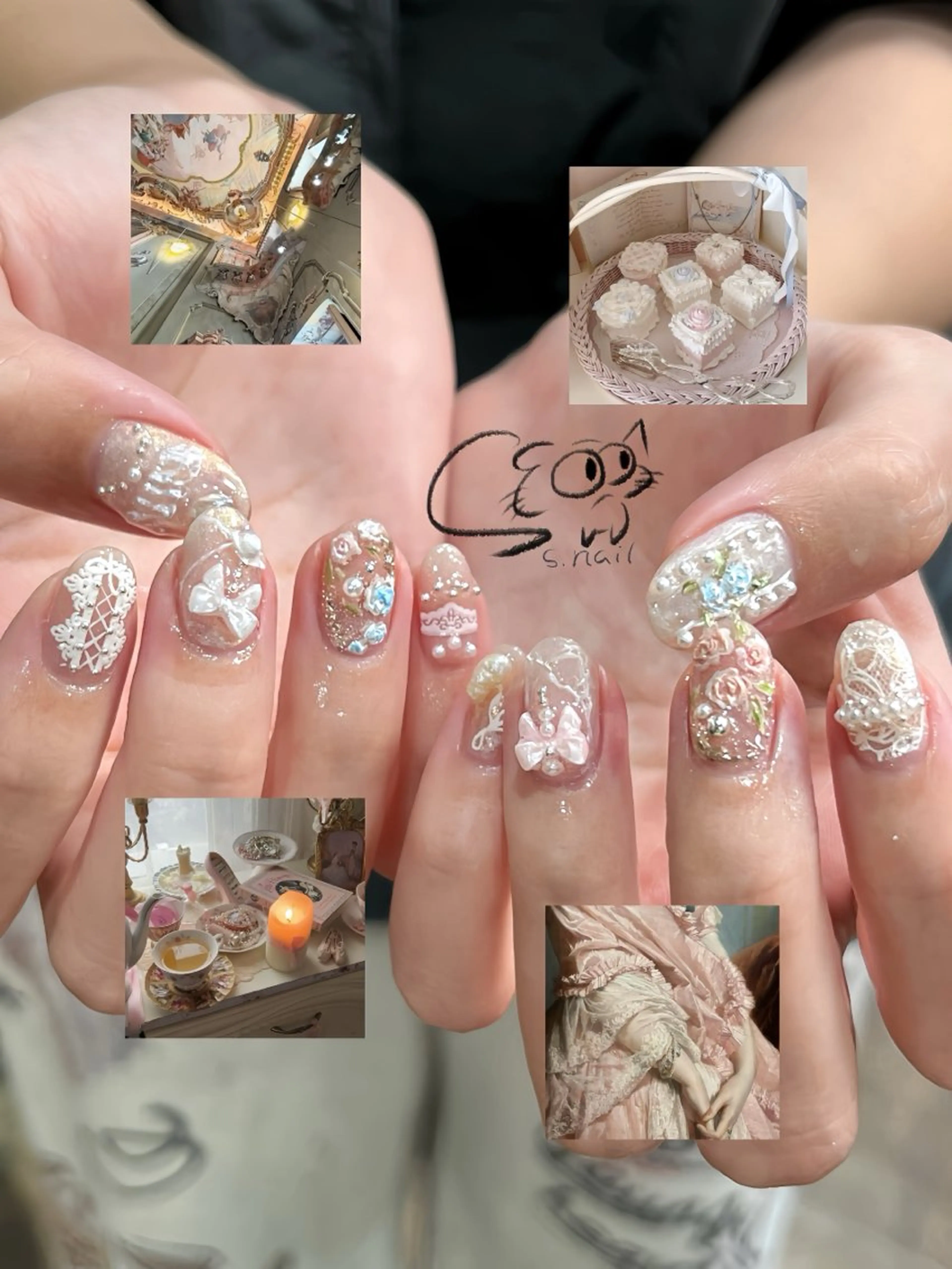 ネイル チークネイル フレンチネイル グラデーション マグネットネイル ワンカラーネイル ハンドネイル S.nail所属・S.nail _のネイルデザイン