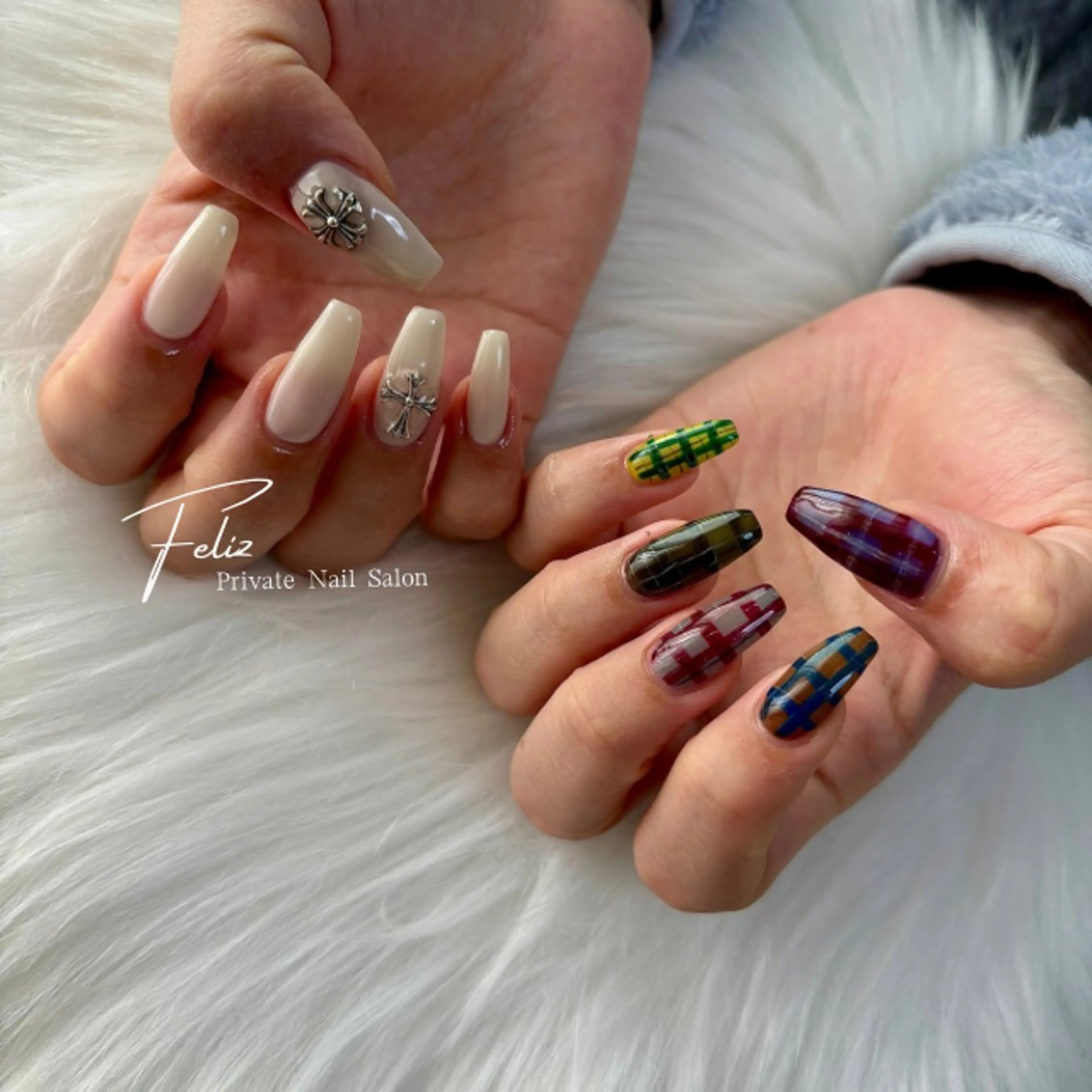 ネイル ハンドネイル ハンドケア Feliz所属・Feliz 楽しいネイルサロンのネイルデザイン